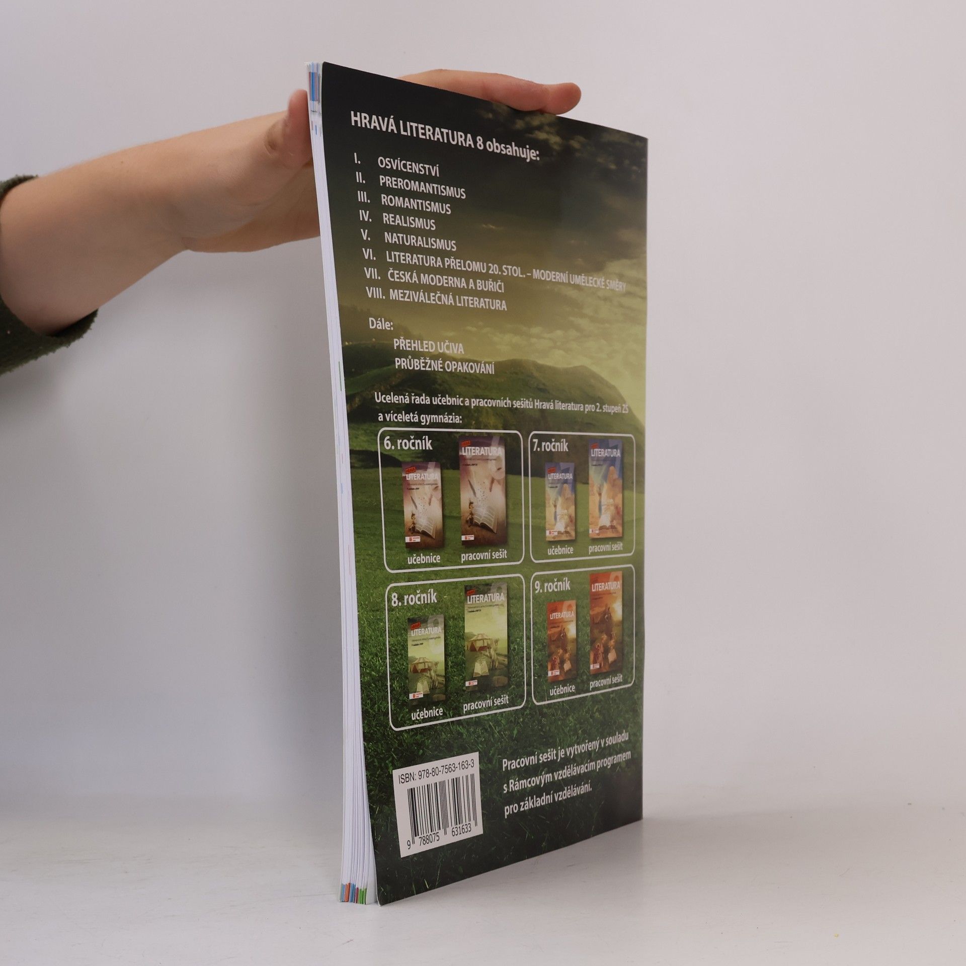 Various authors Hravá literatura 8 : pracovní sešit pro 8. ročník ZŠ a víceletá gymnázia