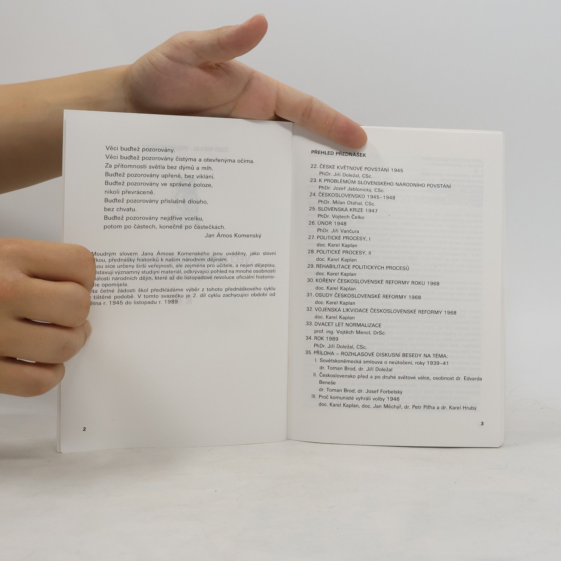 Various authors Věci buďtež pozorovány II