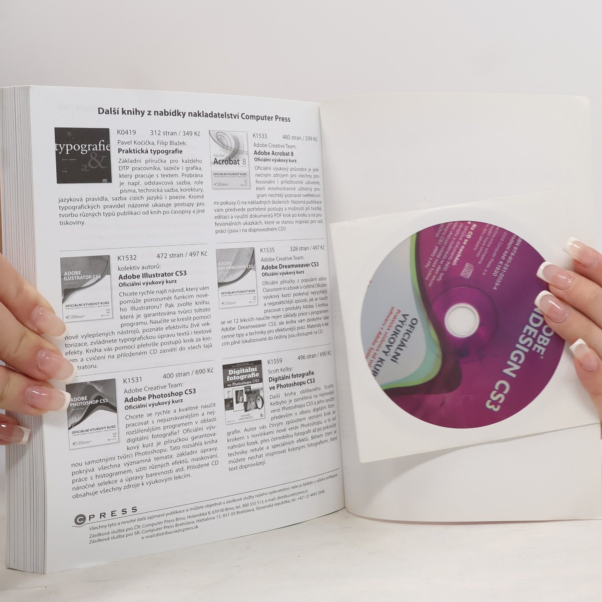 Various authors Adobe Indesign CS3. Oficiální výukový kurz