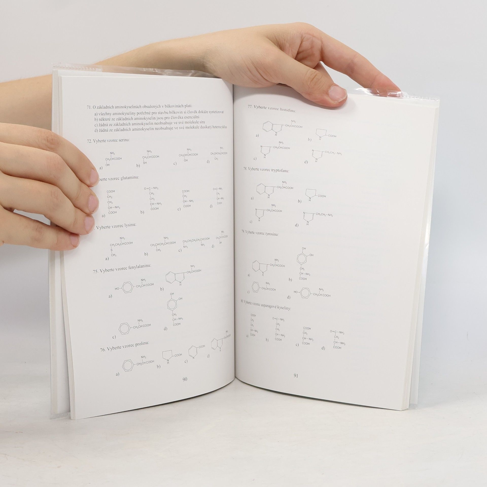 Václav Babuška Modelové otázky k přijímacím zkouškám - Chemie 2019