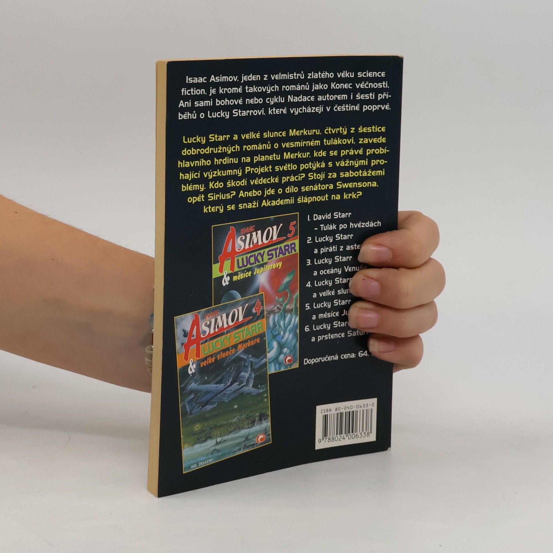 Isaac Asimov Lucky Starr a velké slunce Merkuru