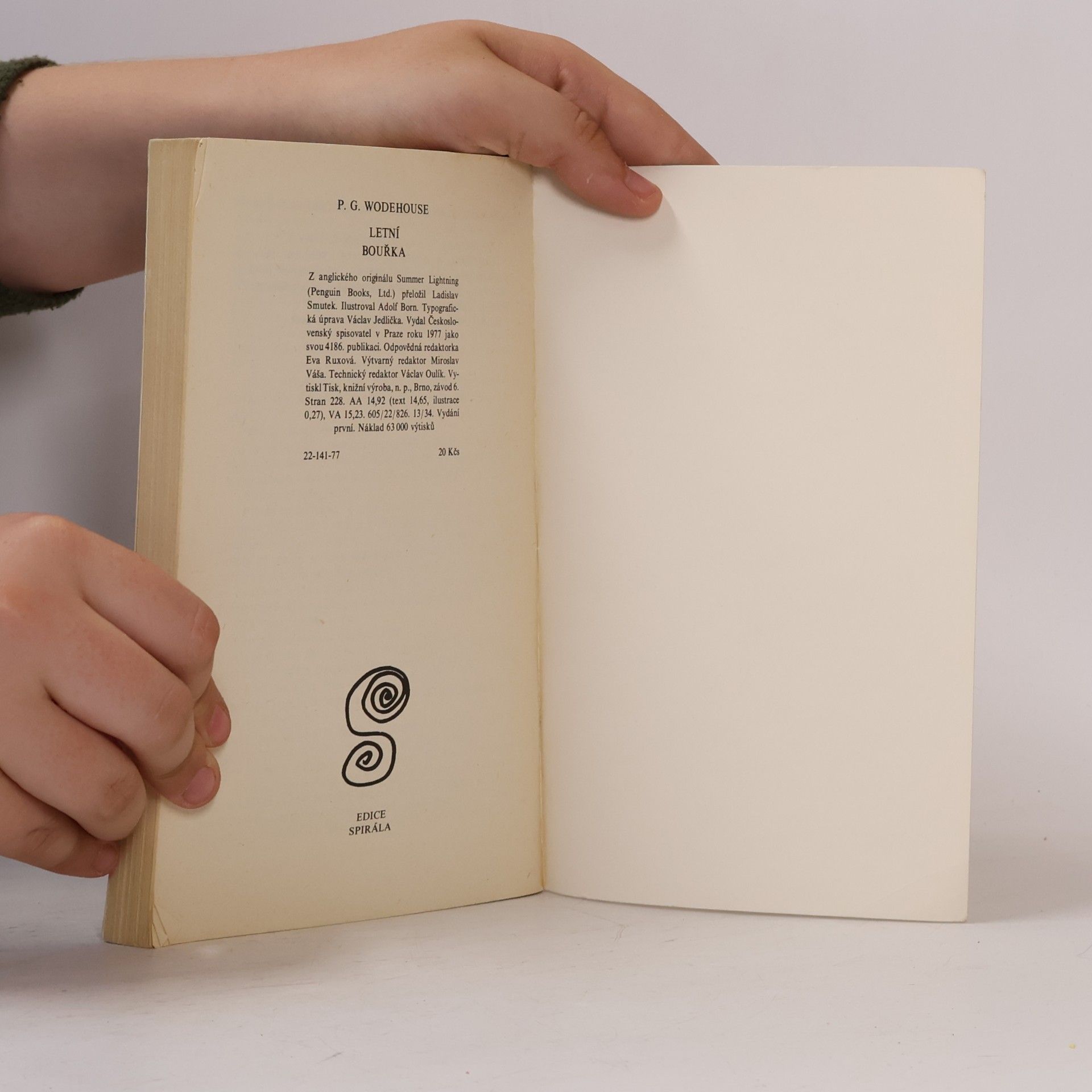 Pelham Wodehouse Letní bouřka
