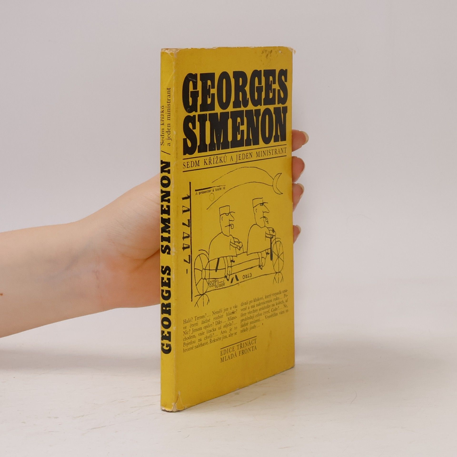 Georges Simenon Sedm křížků a jeden ministrant