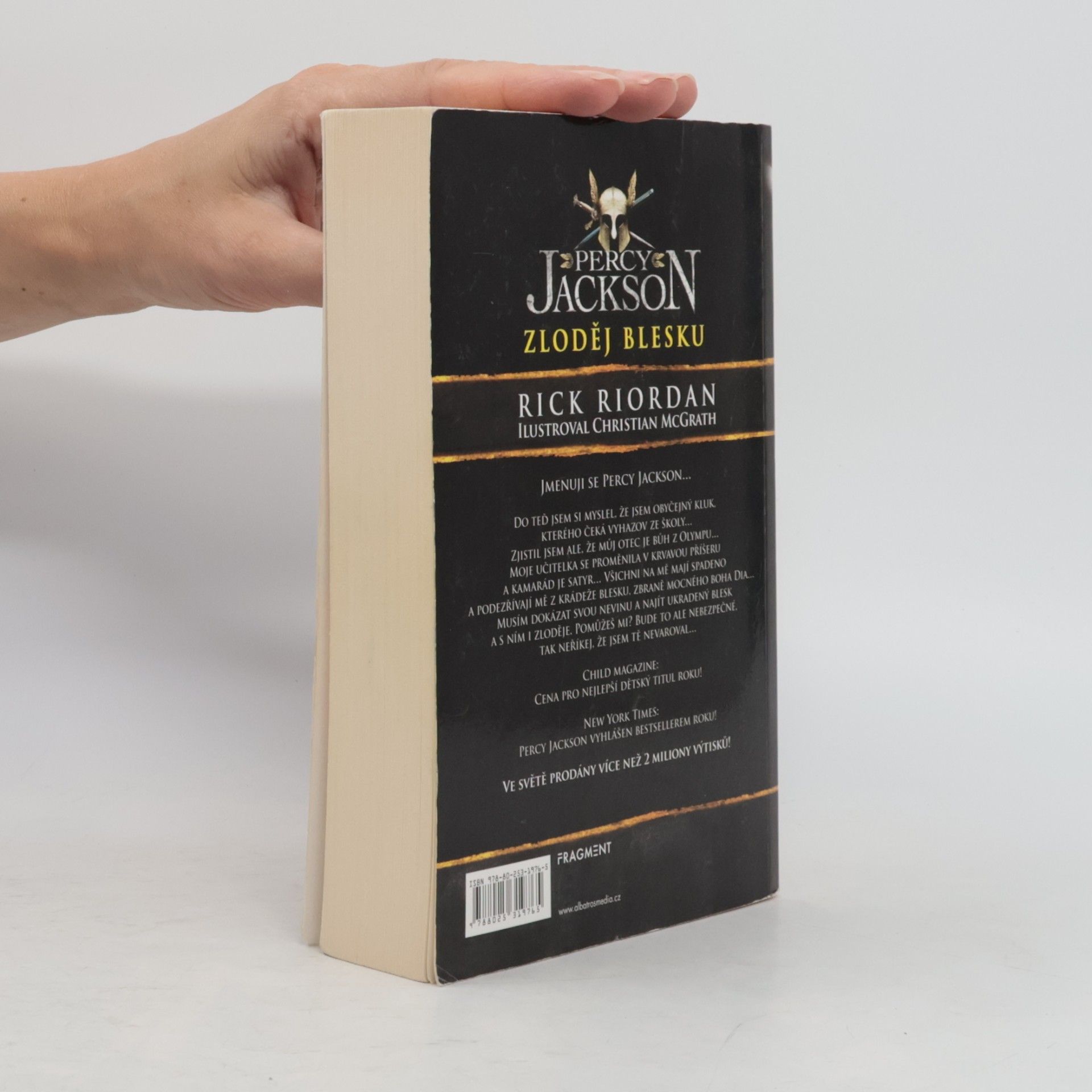 Rick Riordan Percy Jackson. Zloděj blesku