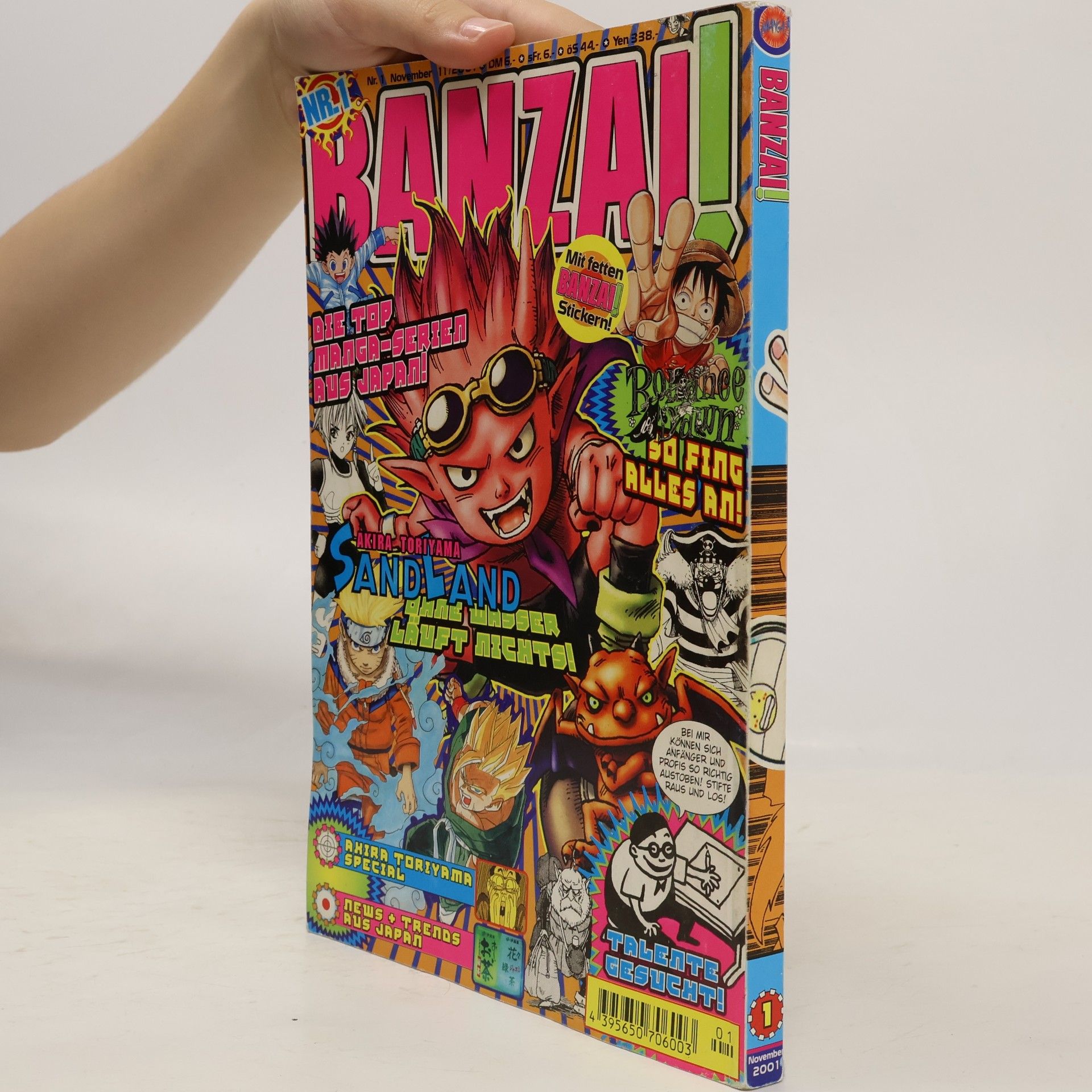 Autorenkollektiv Banzai!. Bd.1. Mit Manga Stickern. Die Top Manga-Serien aus Japan