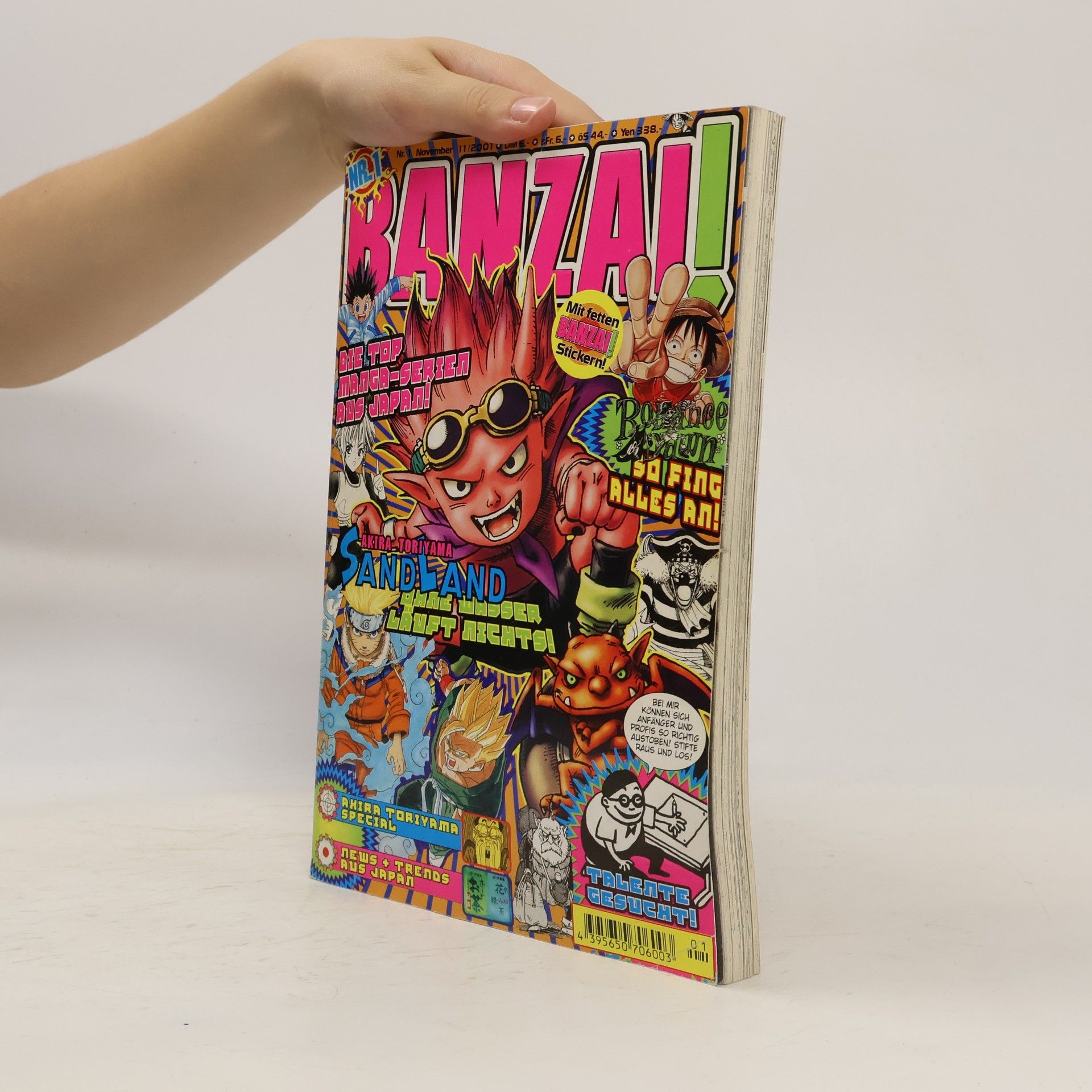 Autorenkollektiv Banzai!. Bd.1. Mit Manga Stickern. Die Top Manga-Serien aus Japan