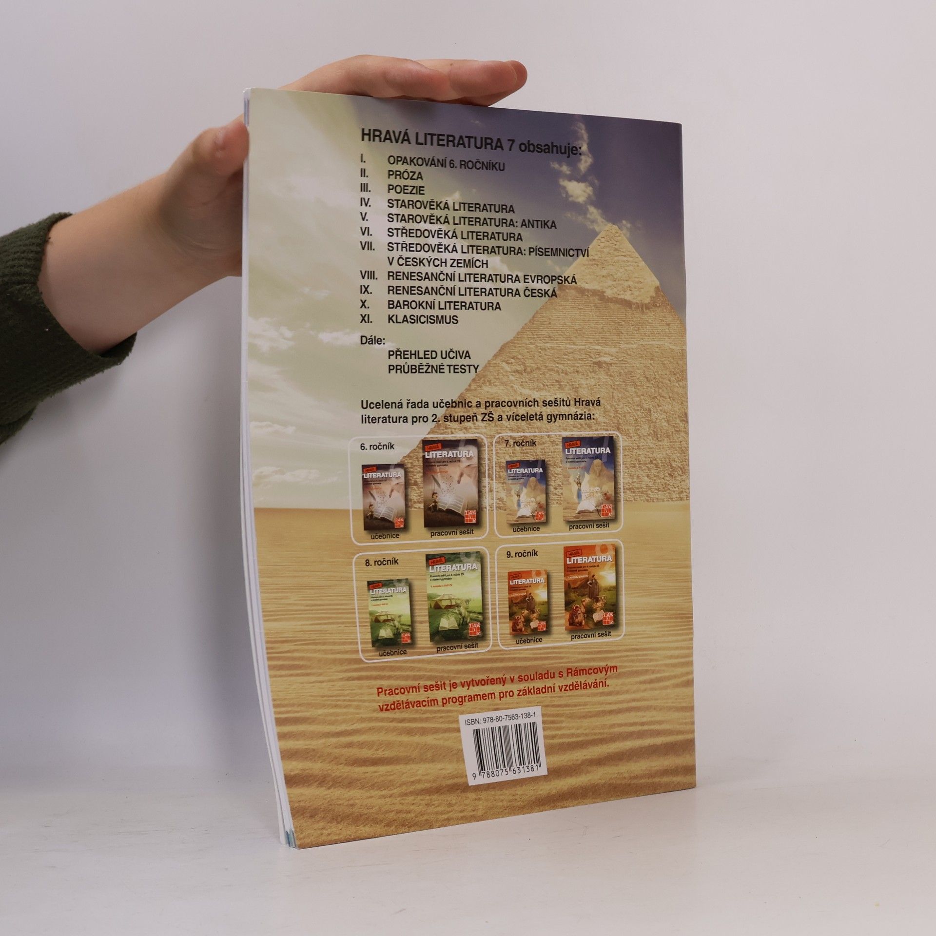 Kolektiv autorů Hravá literatura 7 - pracovní sešit