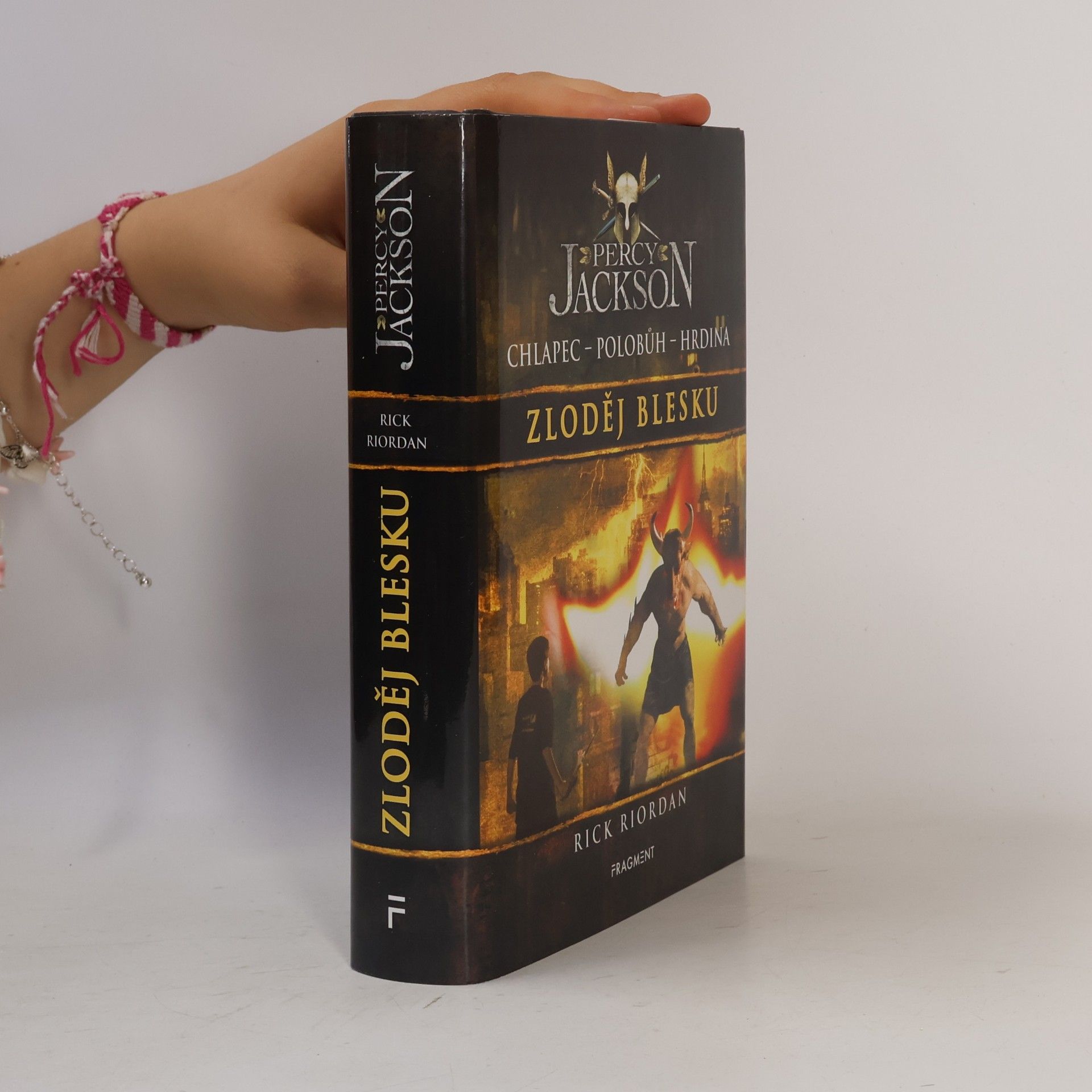 Rick Riordan Percy Jackson. Zloděj blesku