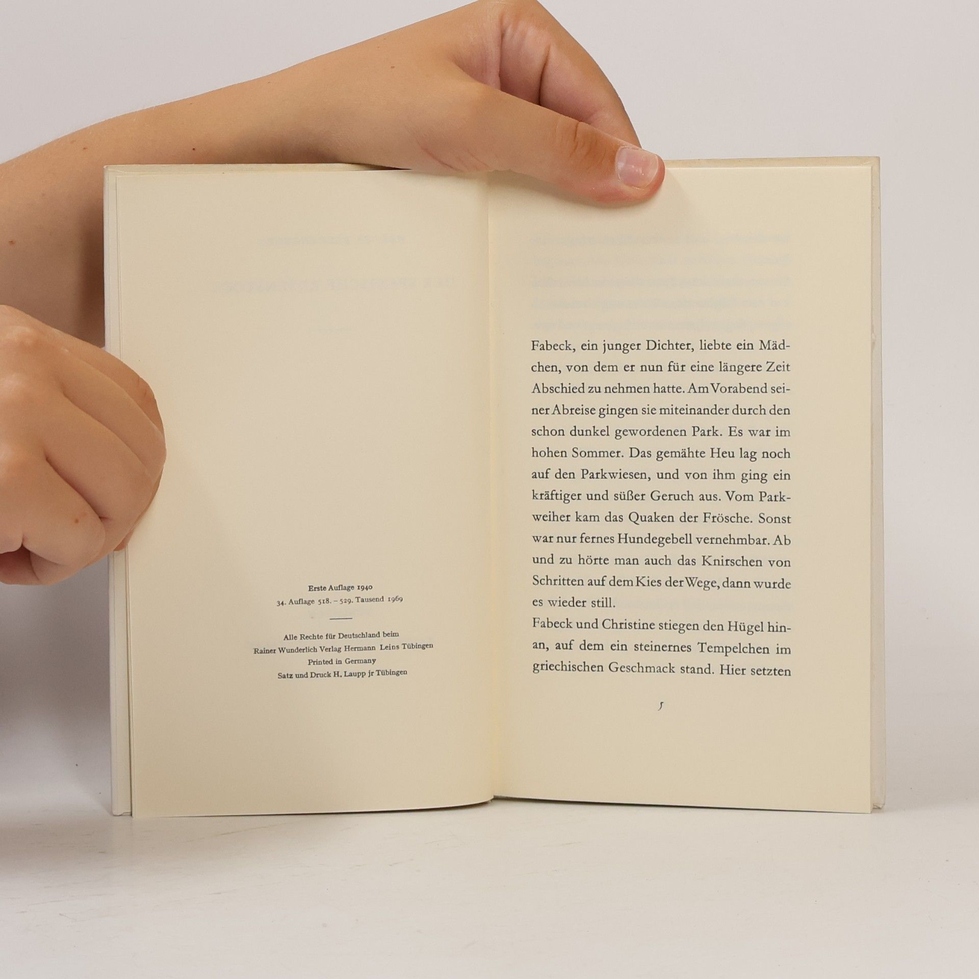 Werner Bergengruen Der spanische Rosenstock