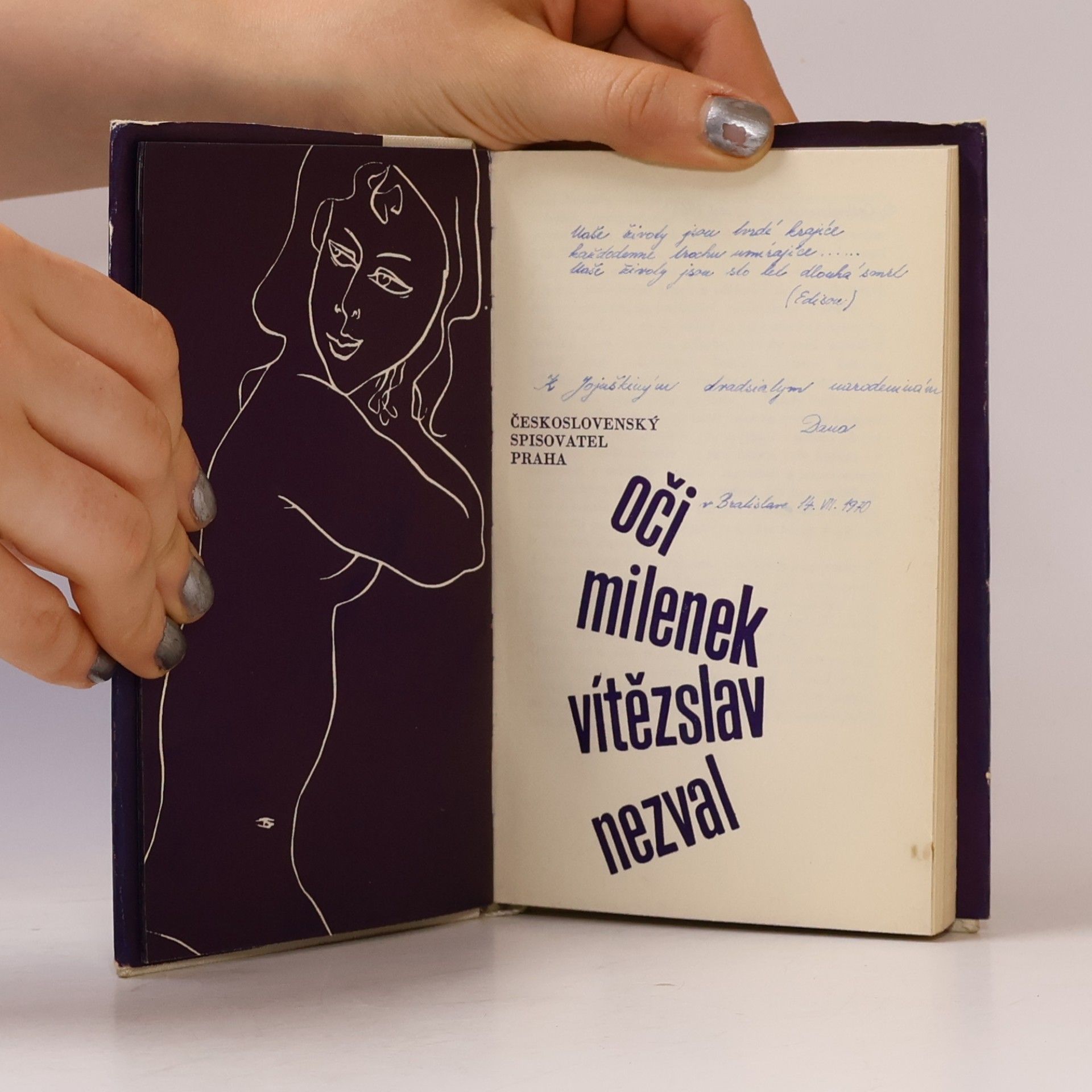 Vítězslav Nezval Oči milenek