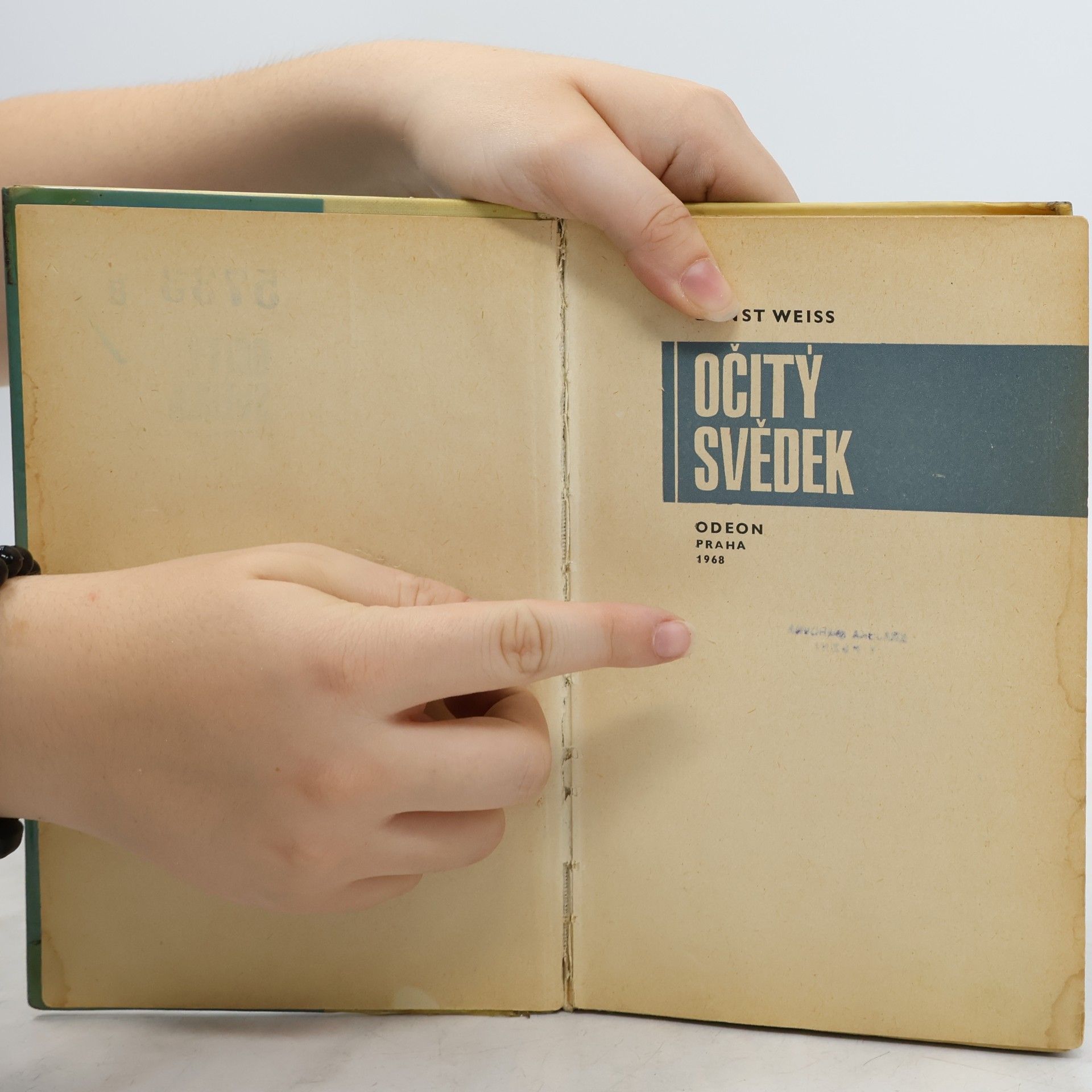 Ernst Weiß Očitý svědek