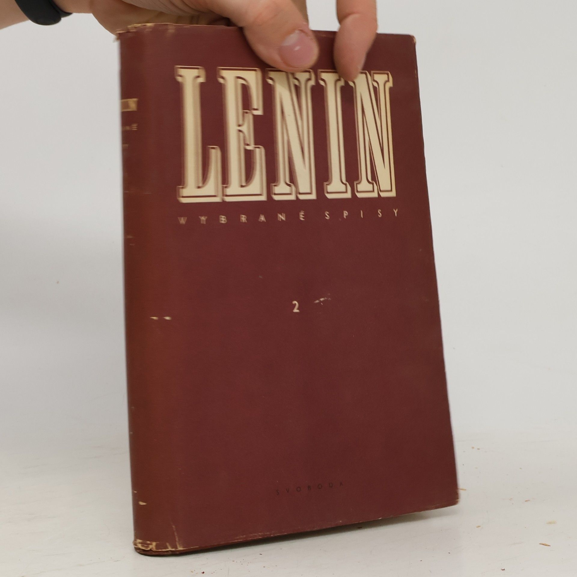 Vladimir Lenin Vybrané spisy ve dvou svazcích. Svazek II