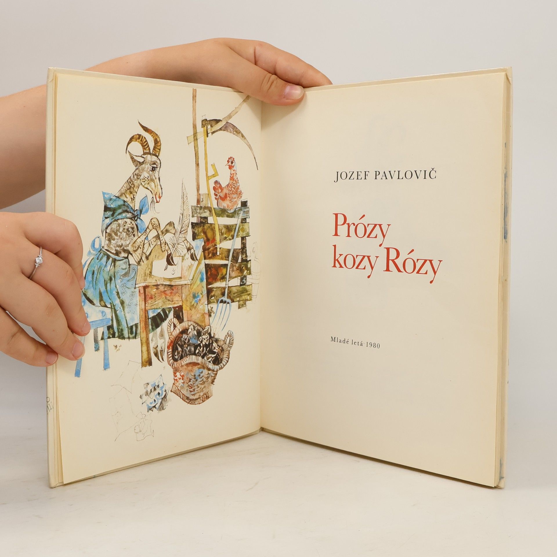 Jozef Pavlovič Prózy kozy Rózy