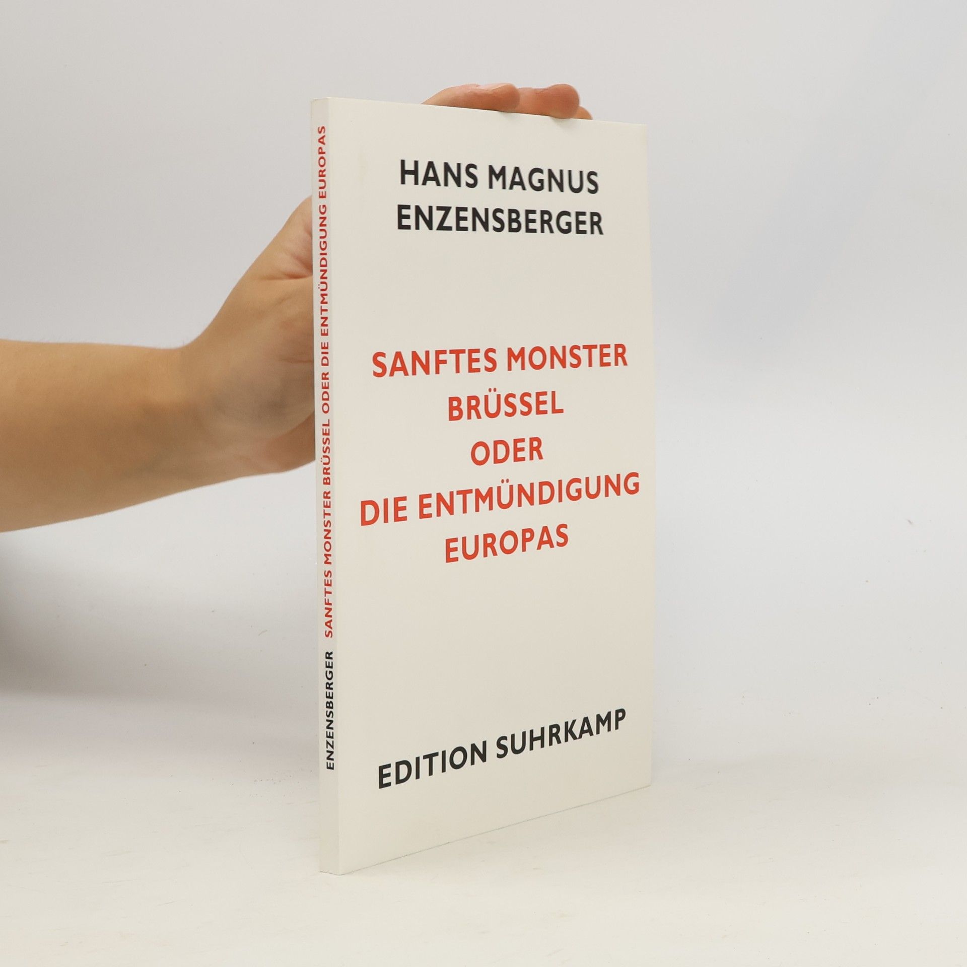 Hans Magnus Enzensberger Sanftes Monster Brüssel oder die Entmündigung Europas