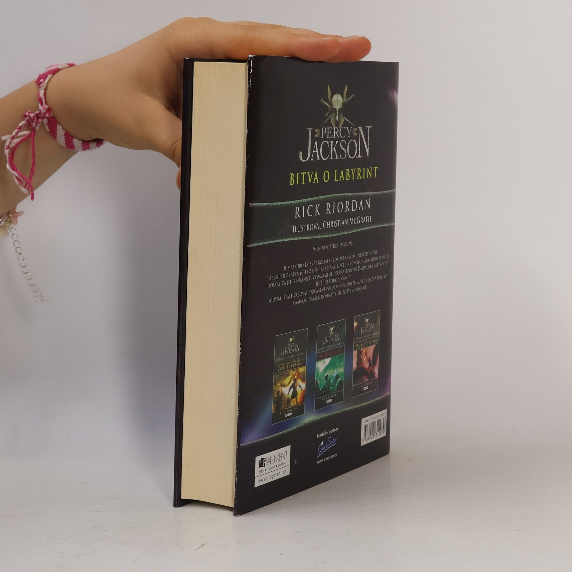 Rick Riordan Percy Jackson. Bitva o labyrint