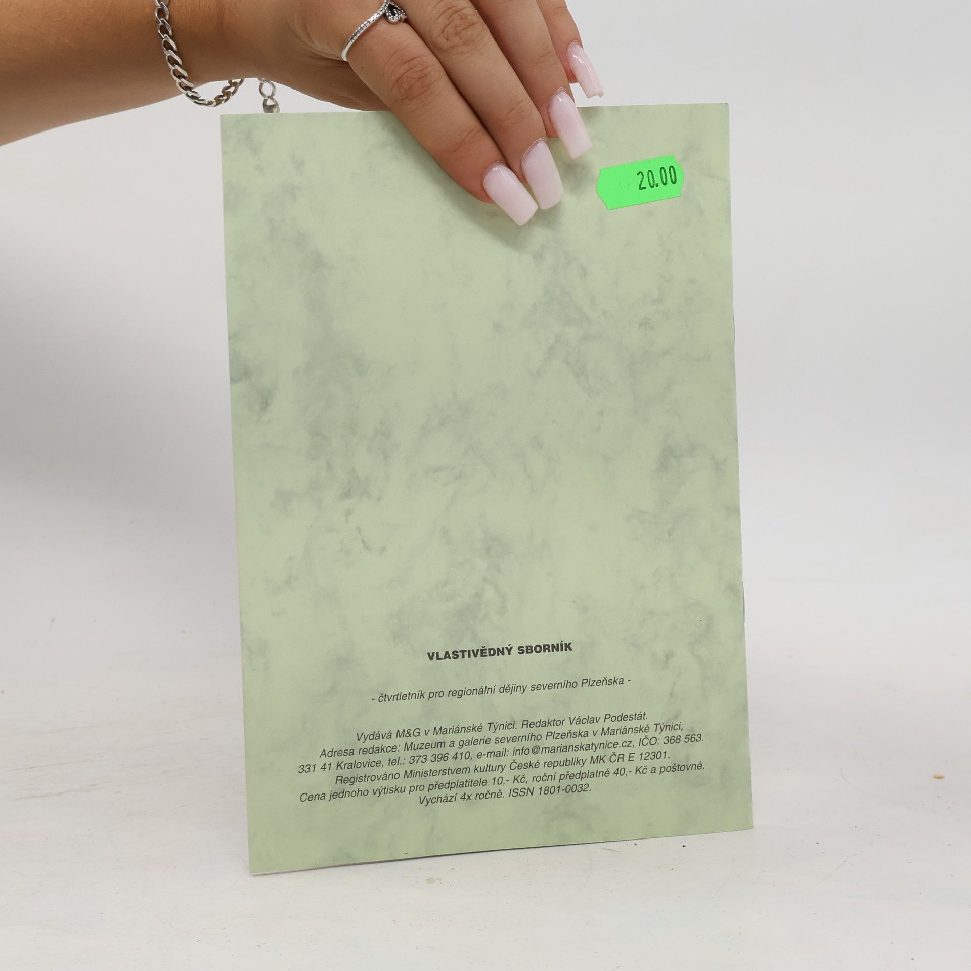 Autorenkollektiv Vlastivědný sborník čtvrtletník pro regionální dějiny severního Plzeňska