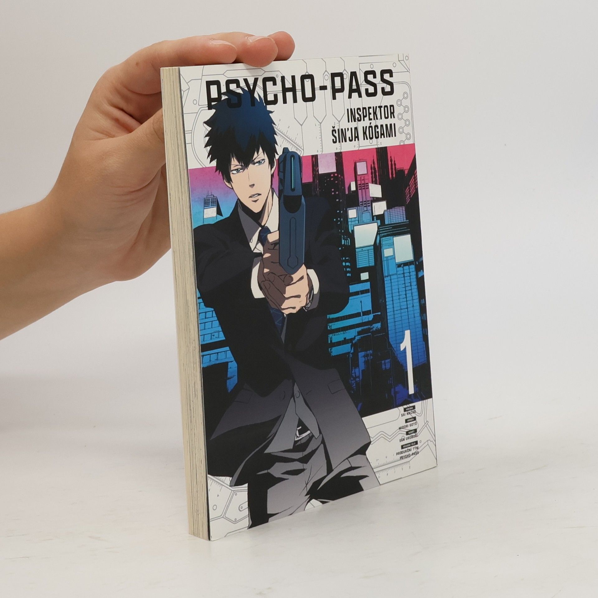Midori Goto Psycho-pass 1. Inspektor Šin'ja Kógami