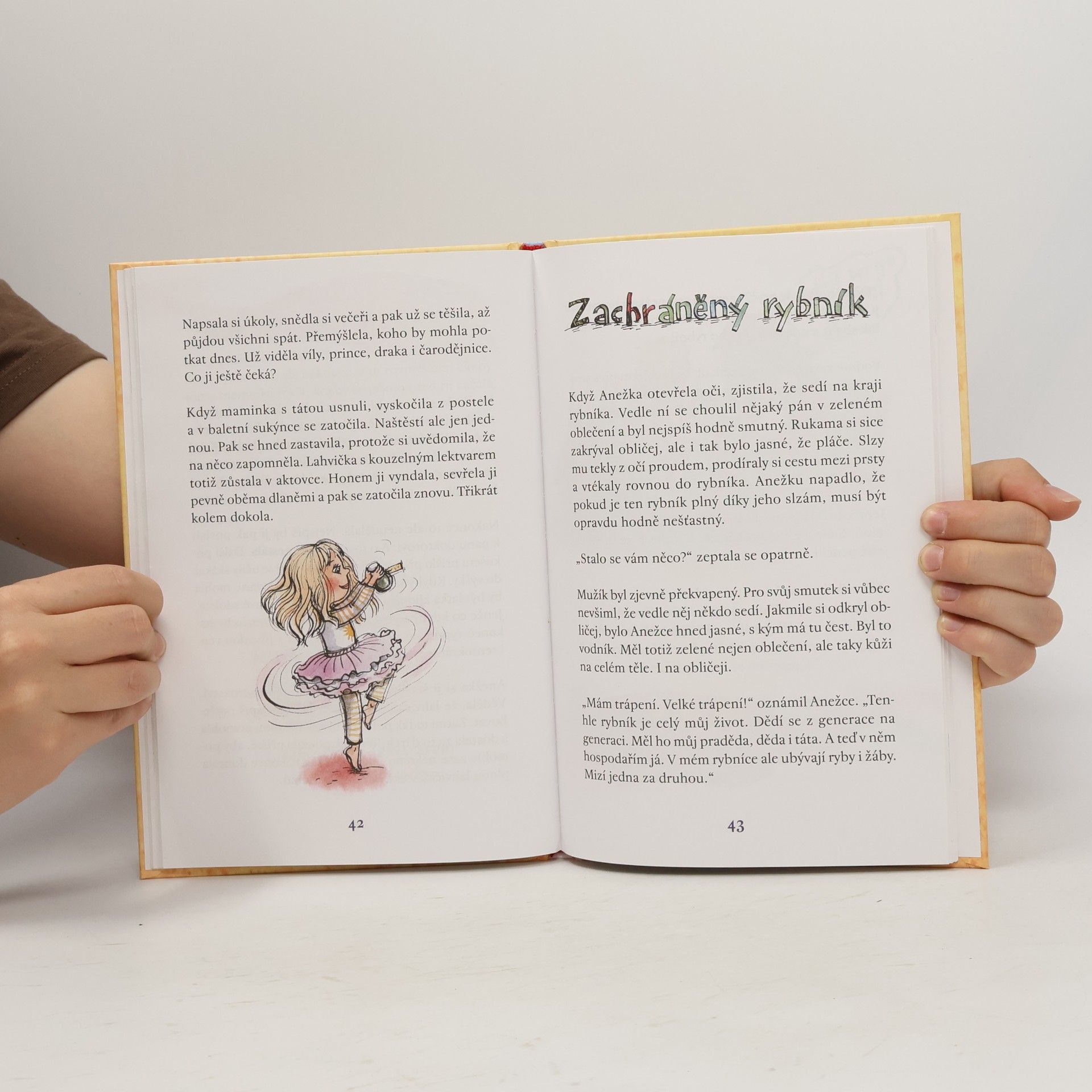 Zuzana Pospíšilová Anežka a kouzelná baletní sukýnka
