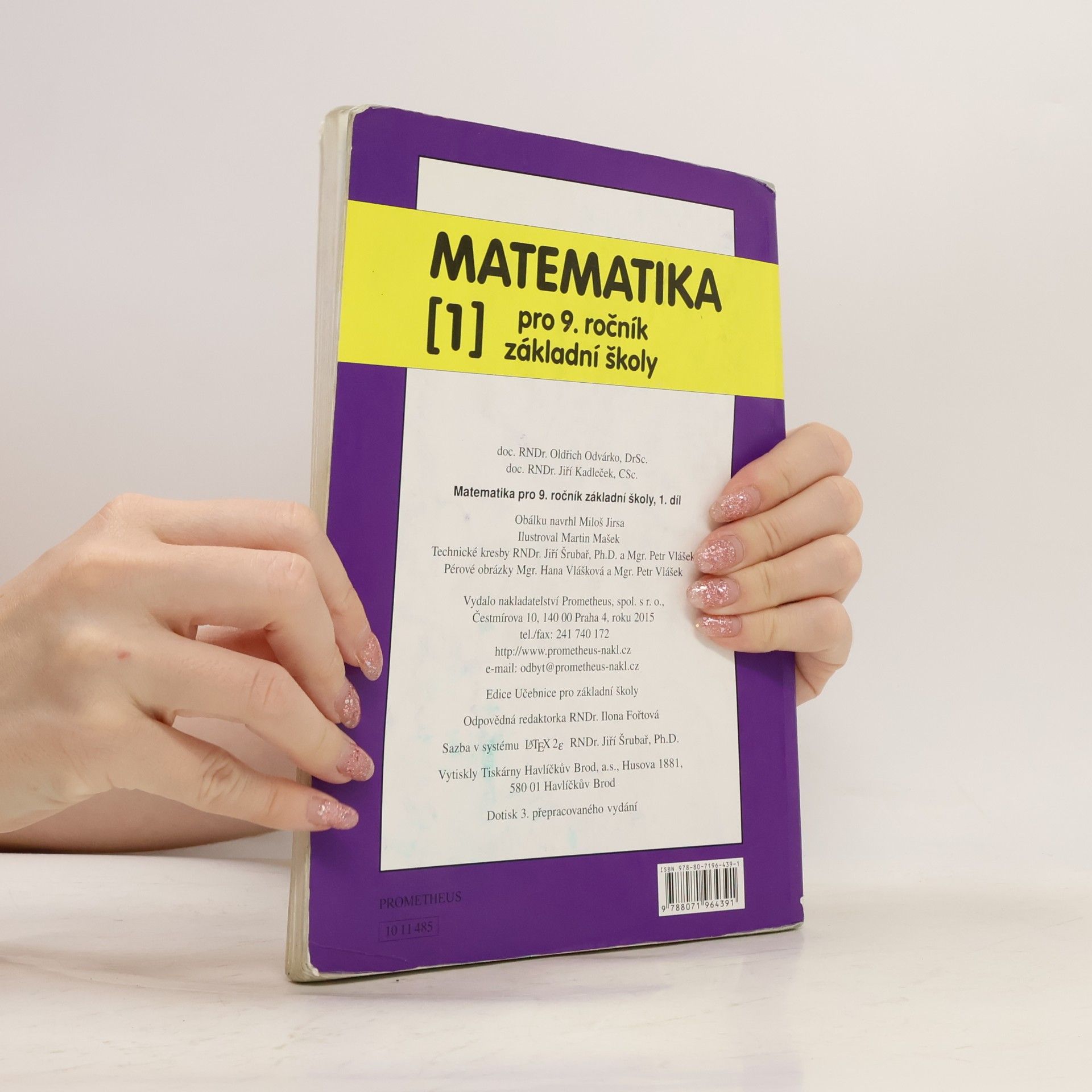Oldřich Odvárko Matematika pro 9. ročník základní školy. (1), Soustavy rovnic, funkce, lomené výrazy