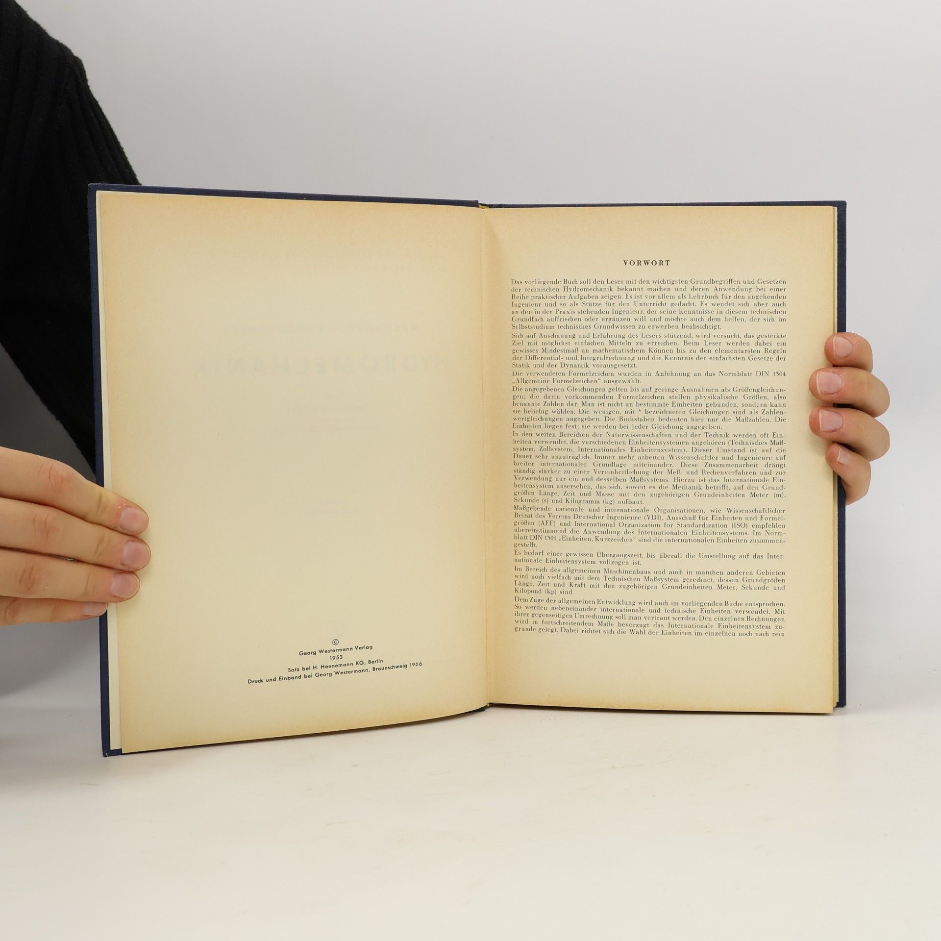 Heinrich Rödel Hydromechanik