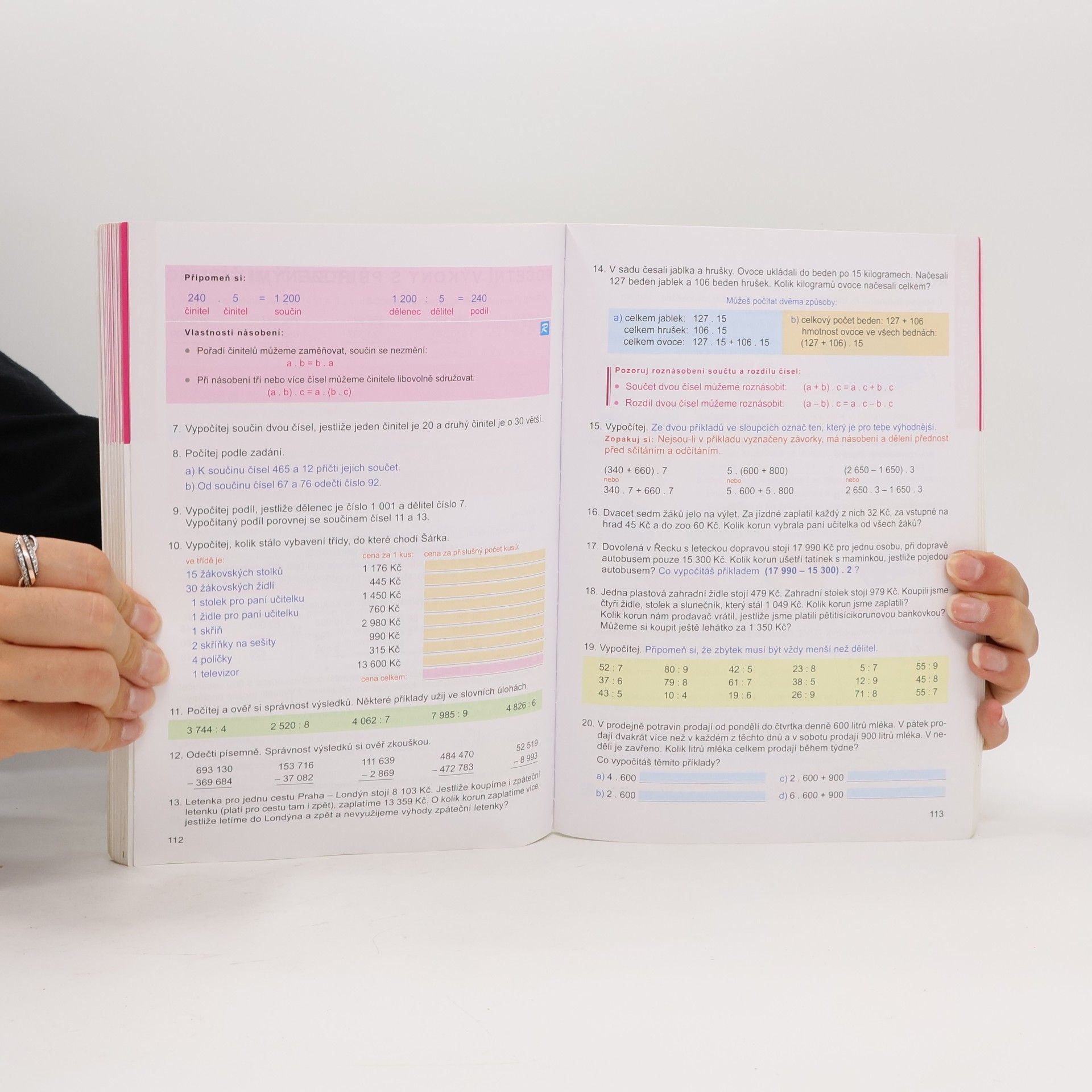 Růžena Blažková Matematika pro 4. ročník základních škol
