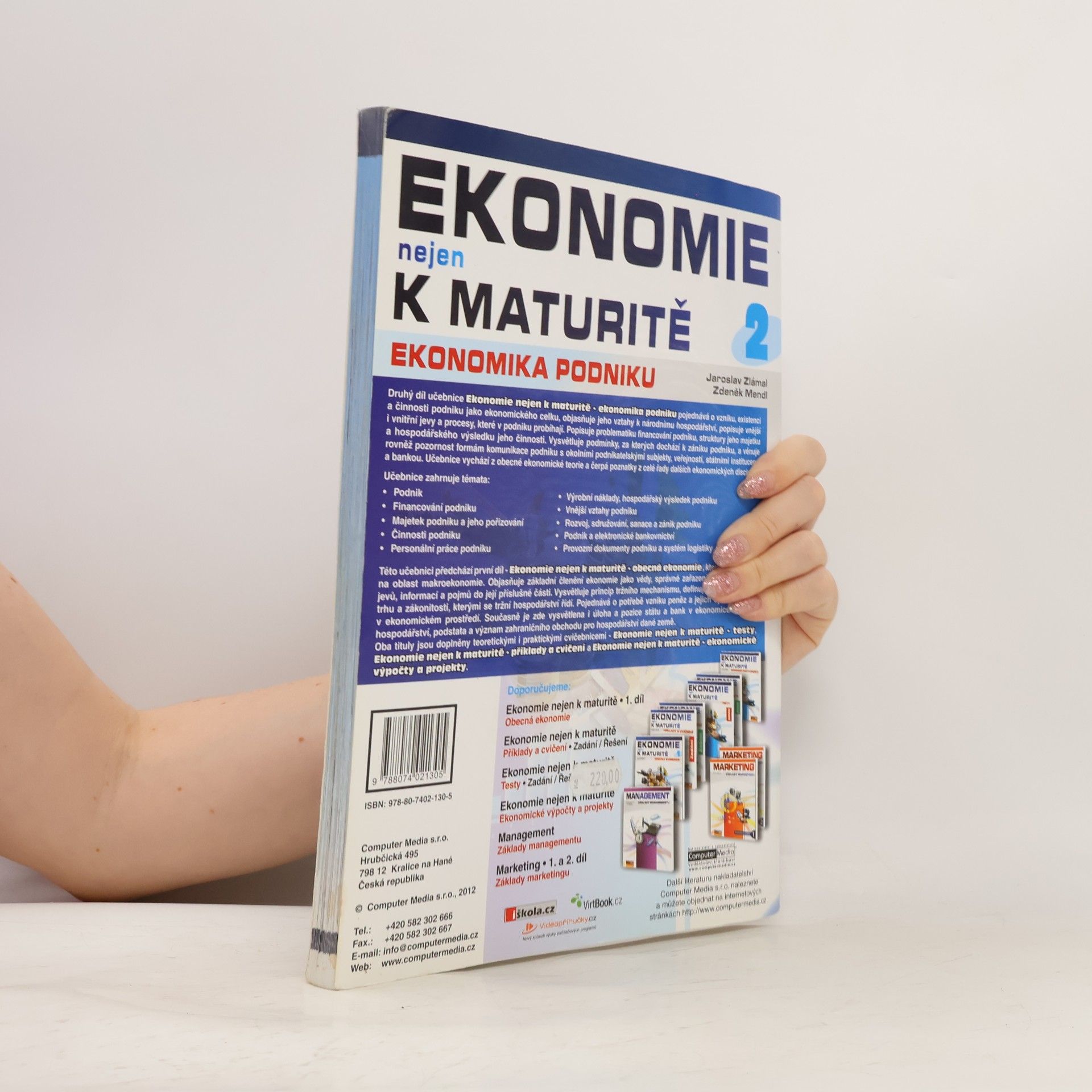 Jaroslav Zlámal Ekonomie nejen k maturitě 2. Podniková ekonomie