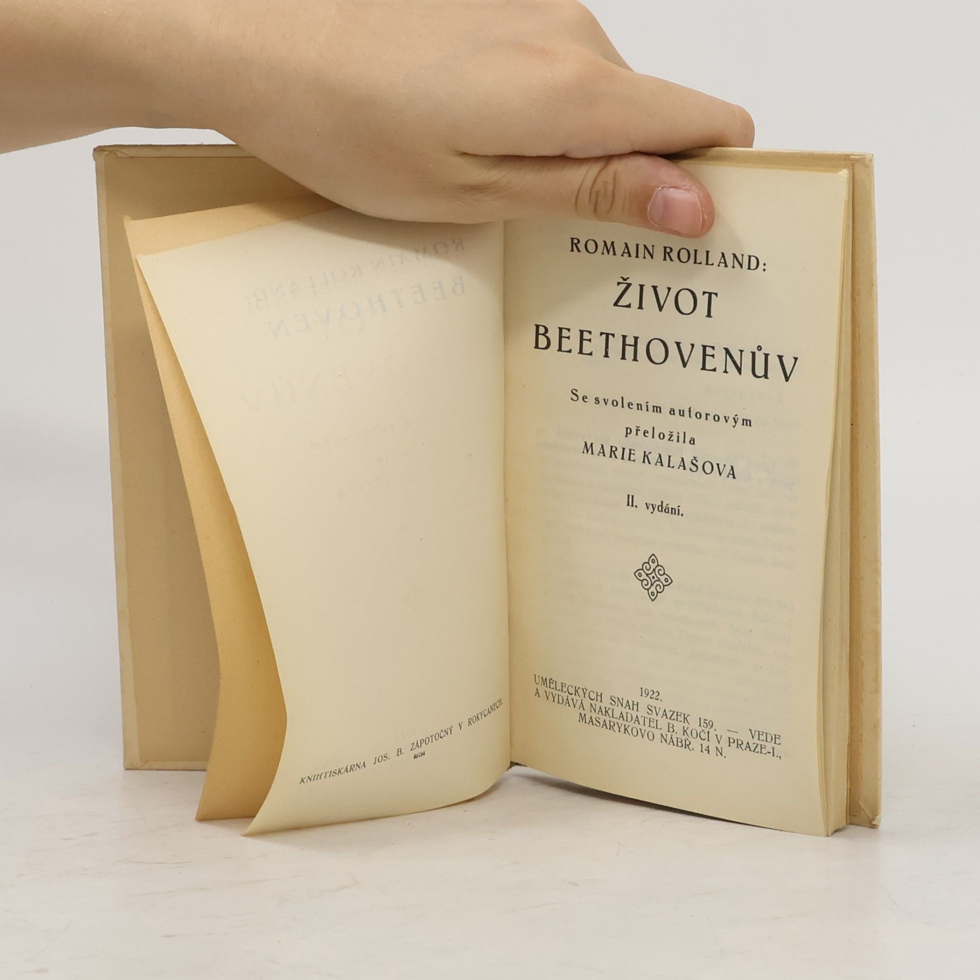 Romain Rolland Život Beethovenův