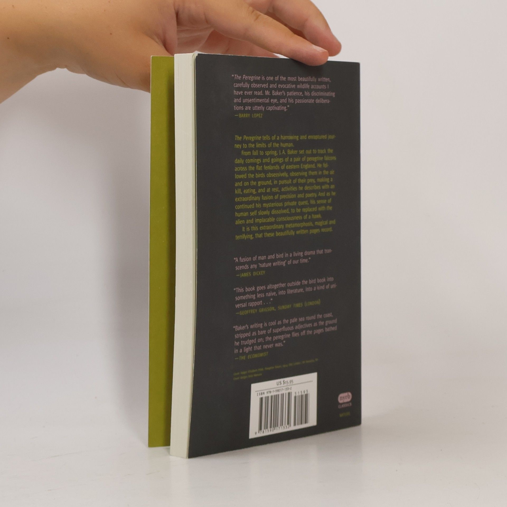 J. A. Baker New York Review Books Classics: The Peregrine