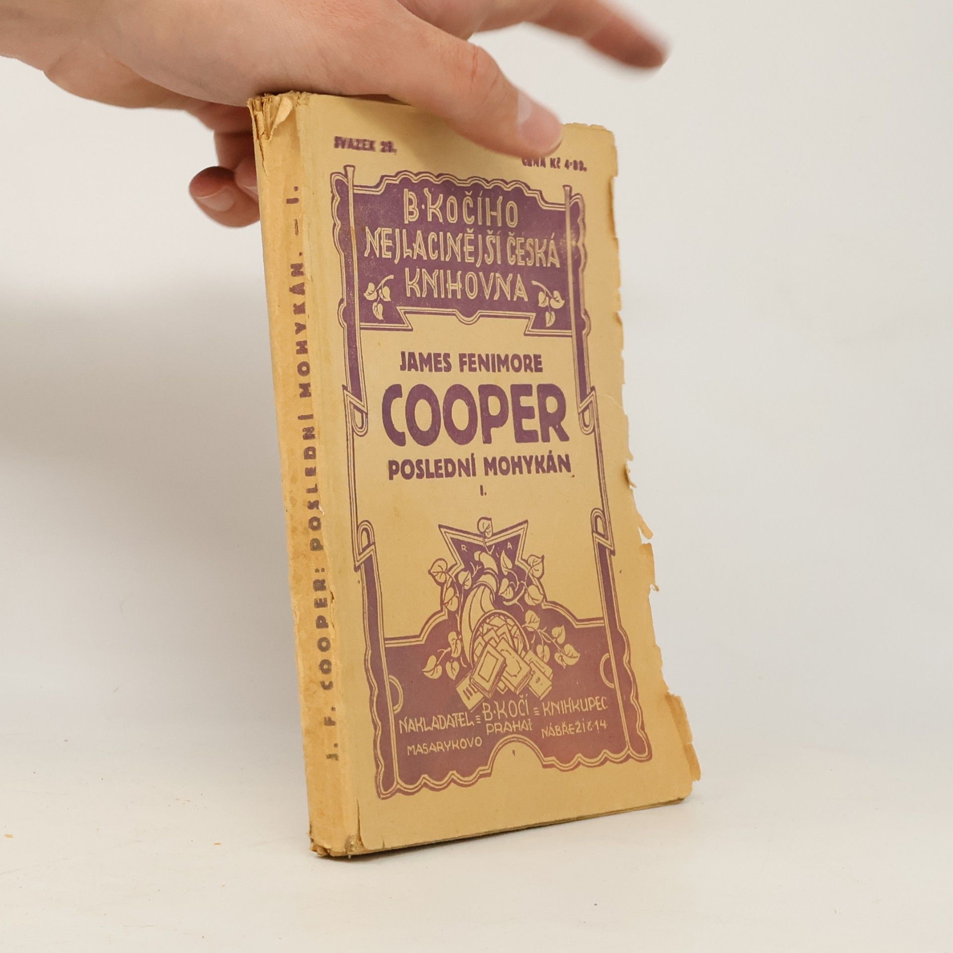 J. Fenimore Cooper Poslední Mohykán