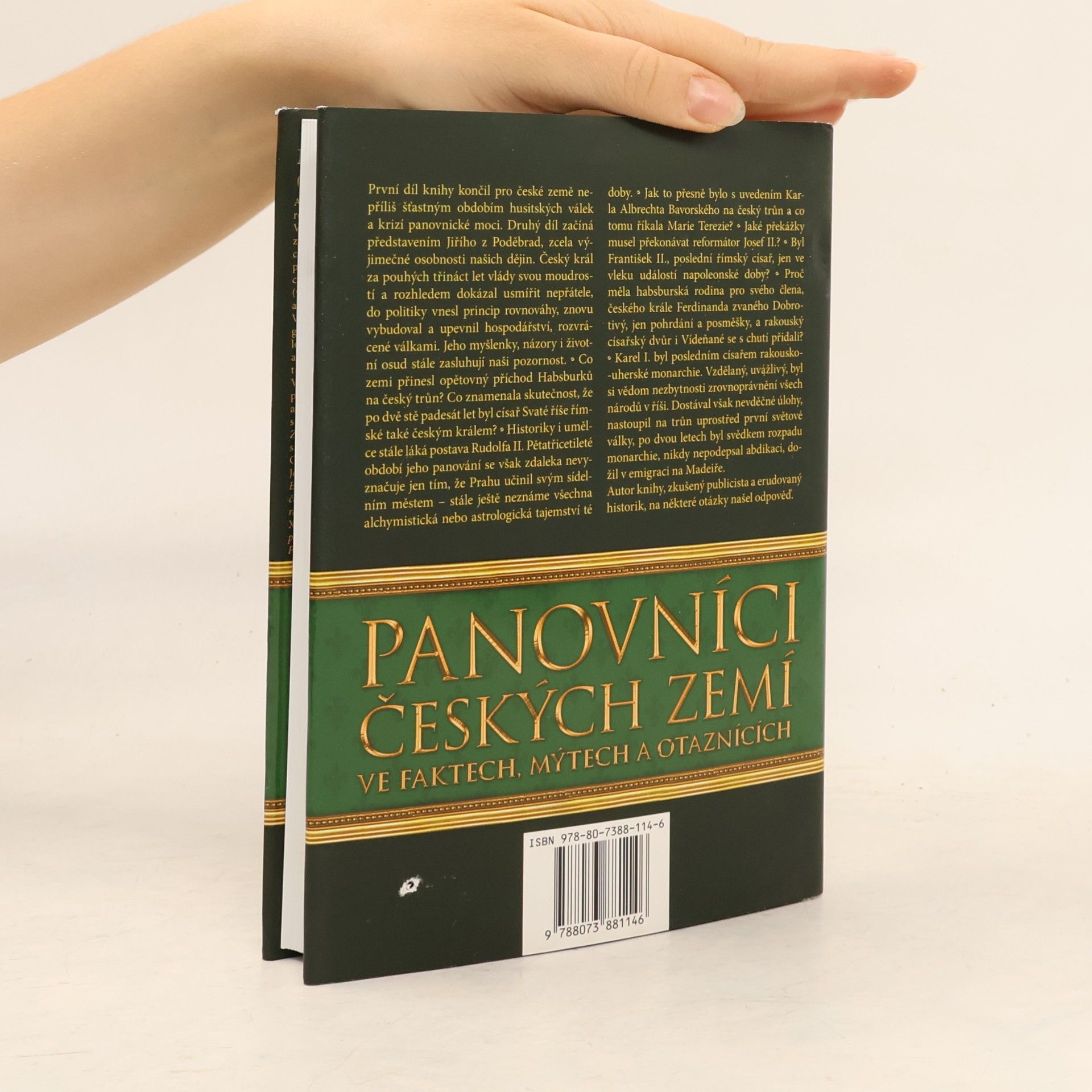 Vladimír Liška Panovníci českých zemí ve faktech, mýtech a otaznících