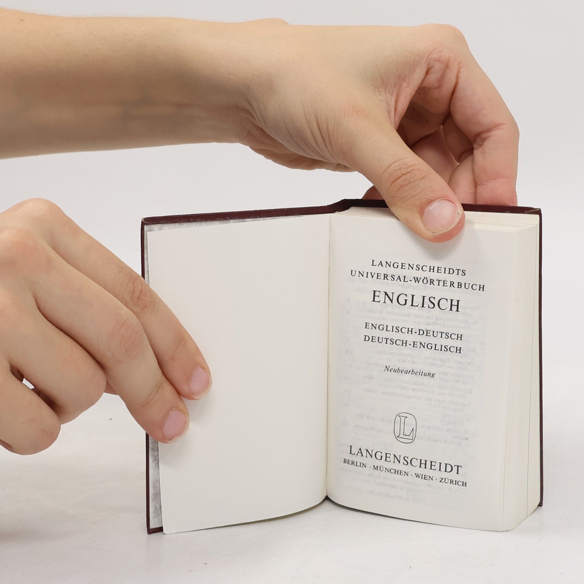 Various authors Langenscheidts Universal-Wörterbuch 1-4