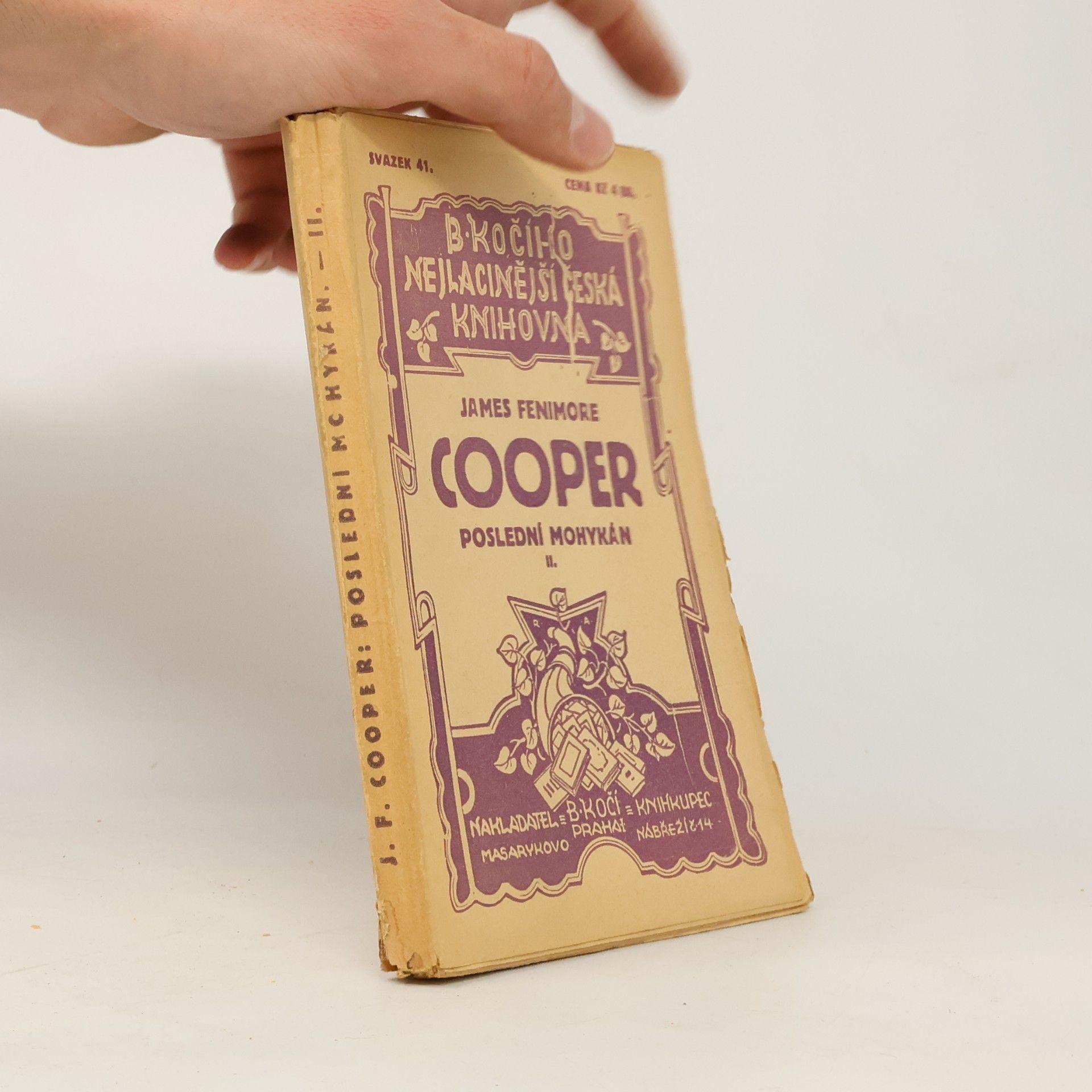 James Fenimore Cooper Poslední mohykán II