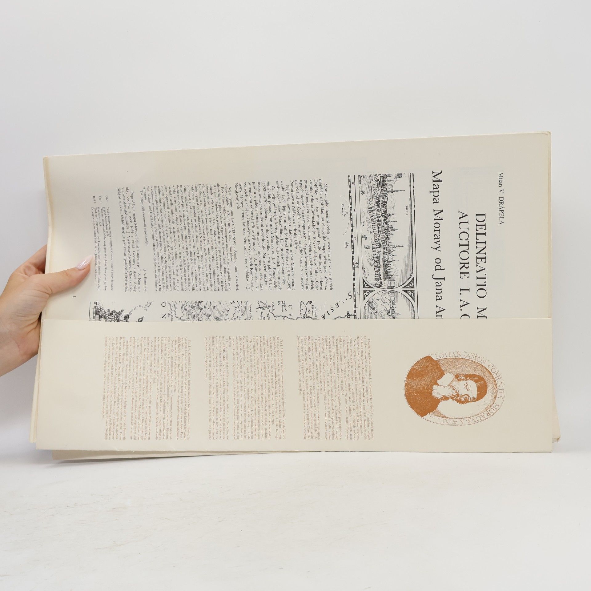 Johann Amos Comenius Delineatio Moraviae auctore I.A. Comenio