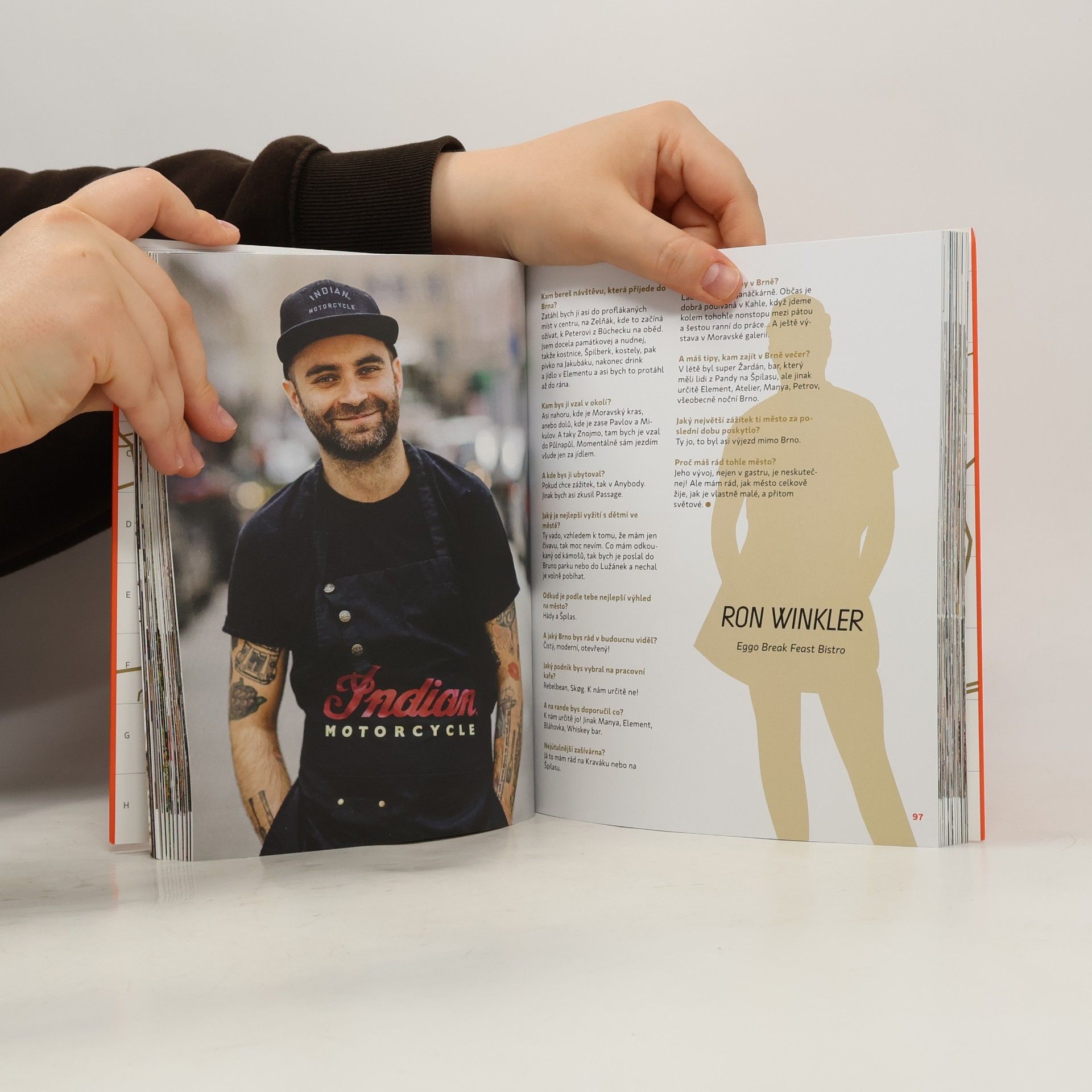 Lukáš Hejlík Brno 100. Gastromapa Lukáše Hejlíka
