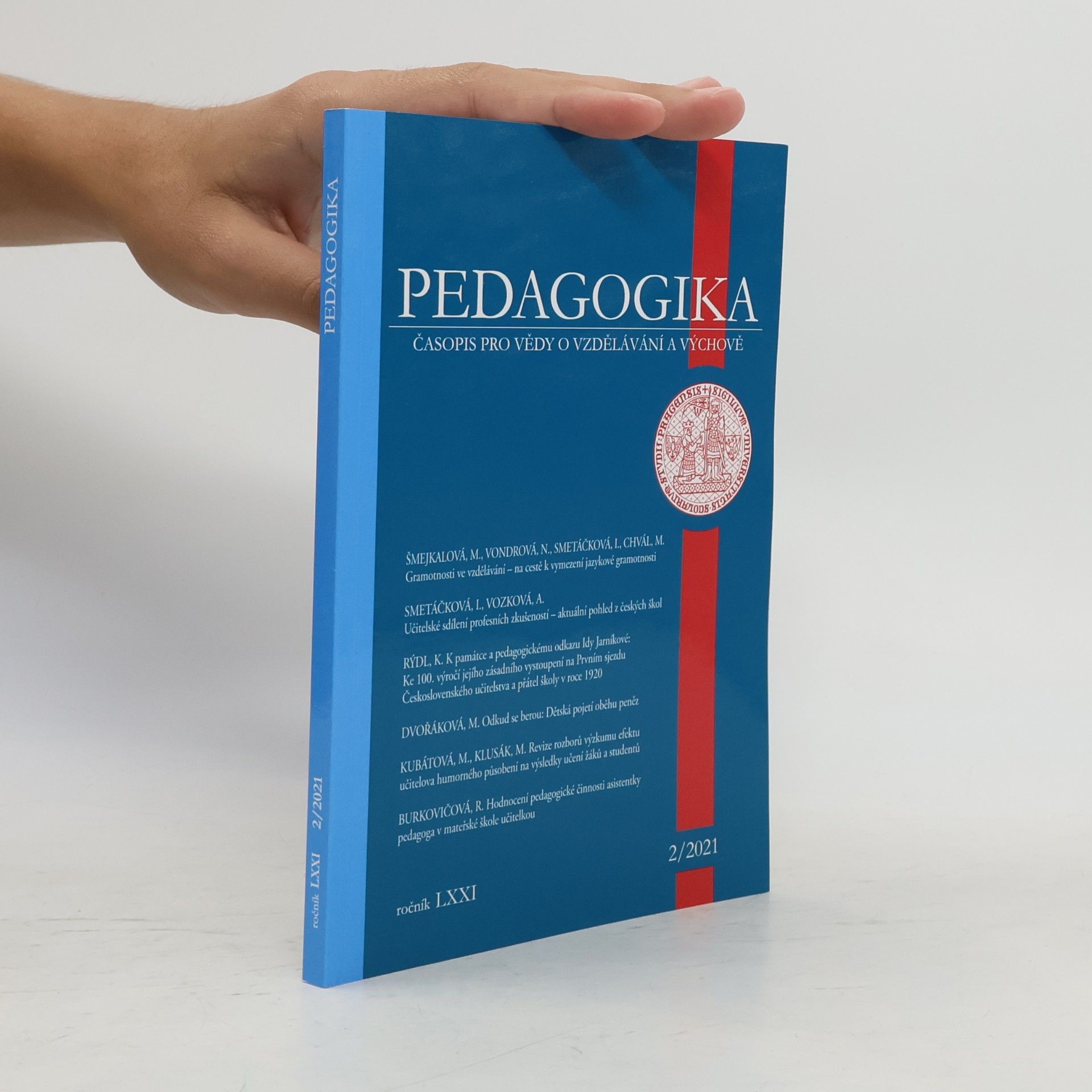 Autorenkollektiv Pedagogika 2/2021. Časopis pro vědy o vzdělávání a výchově