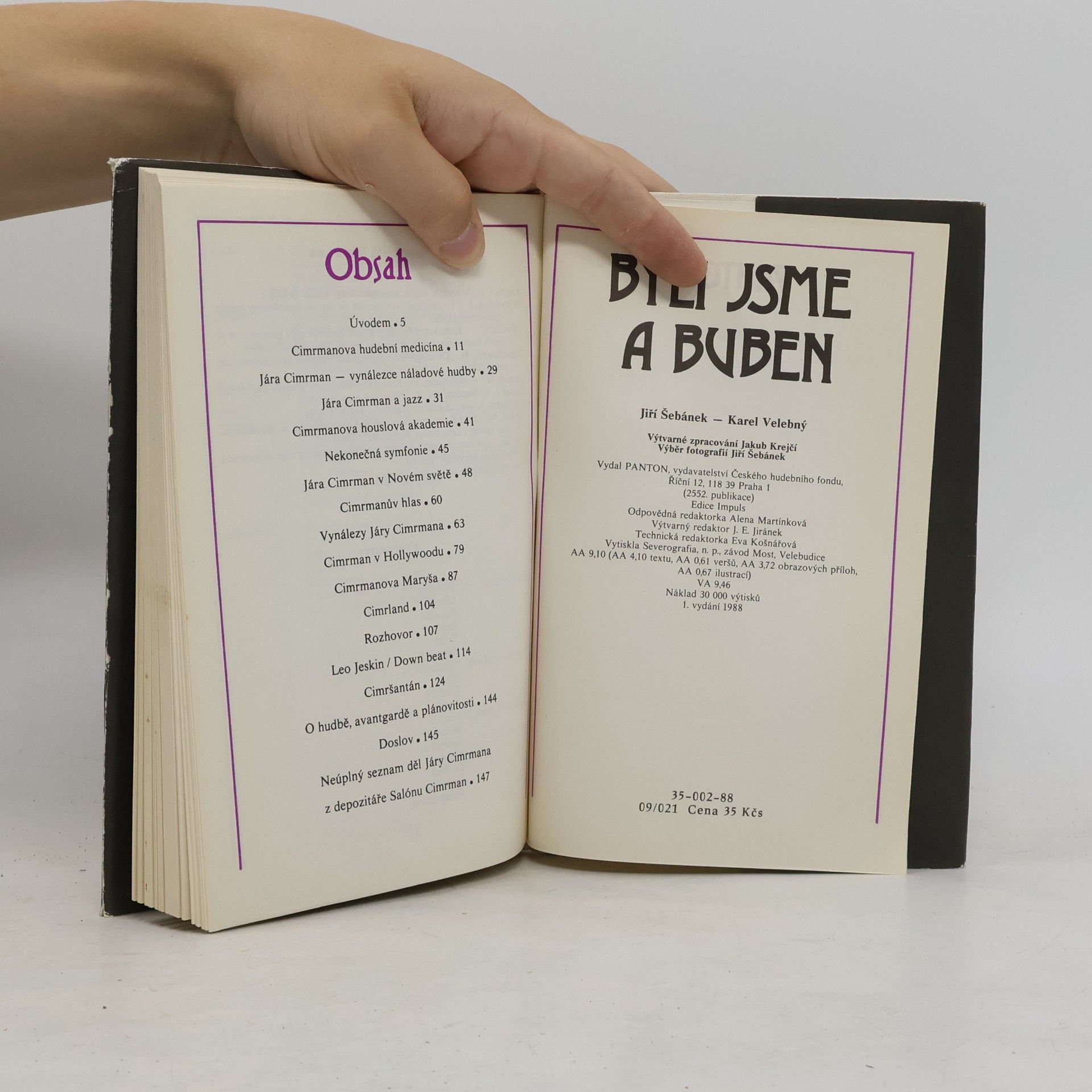 Jiří Šebánek Byli jsme a buben