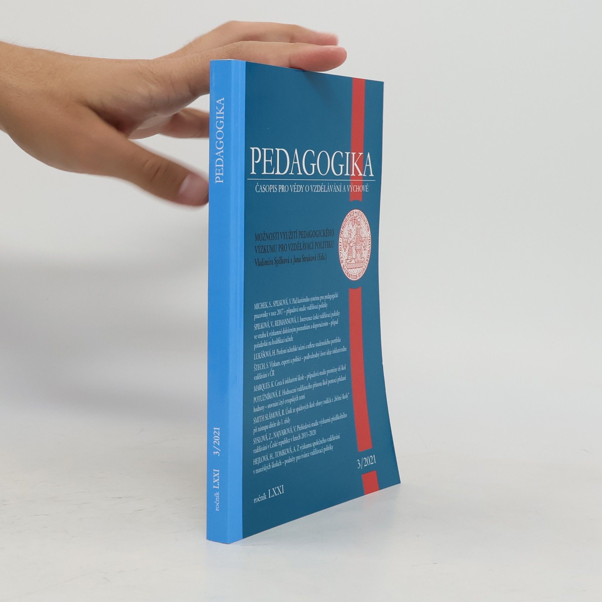 Autorenkollektiv Pedagogika 3/2021. Ročník LXXI