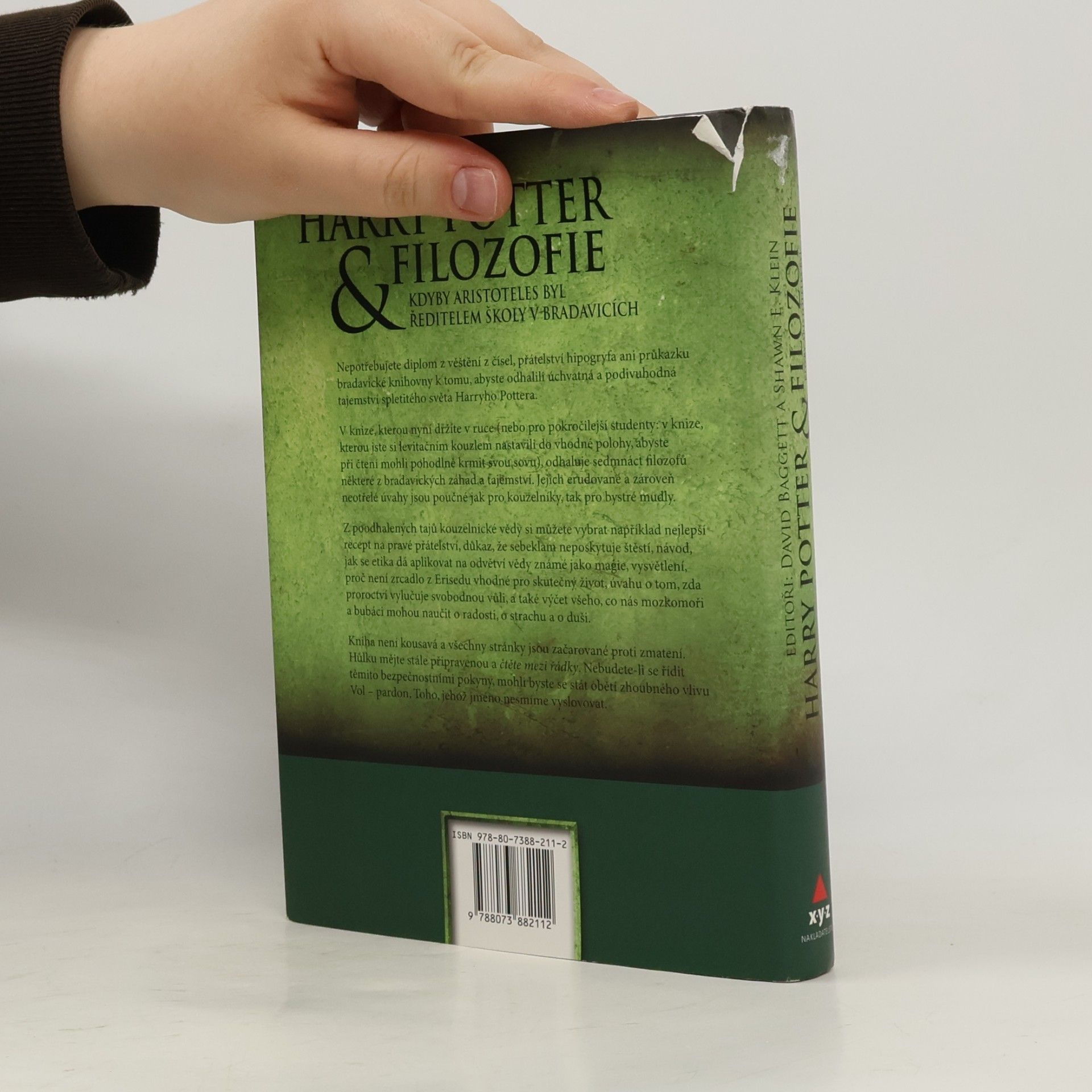 David Baggett Harry Potter & filozofie: Kdyby Aristoteles byl ředitelem školy v Bradavicích