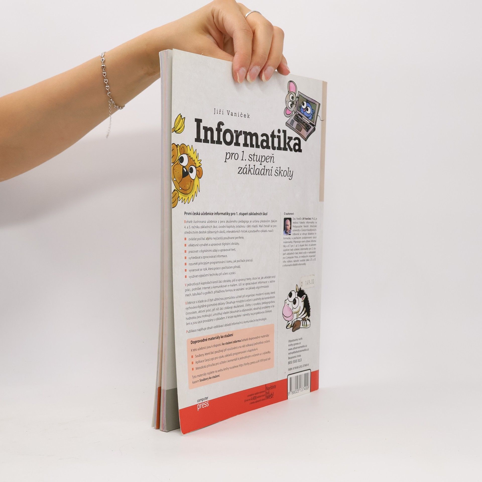 Jiří Vaníček Informatika pro 1. stupeň základní školy