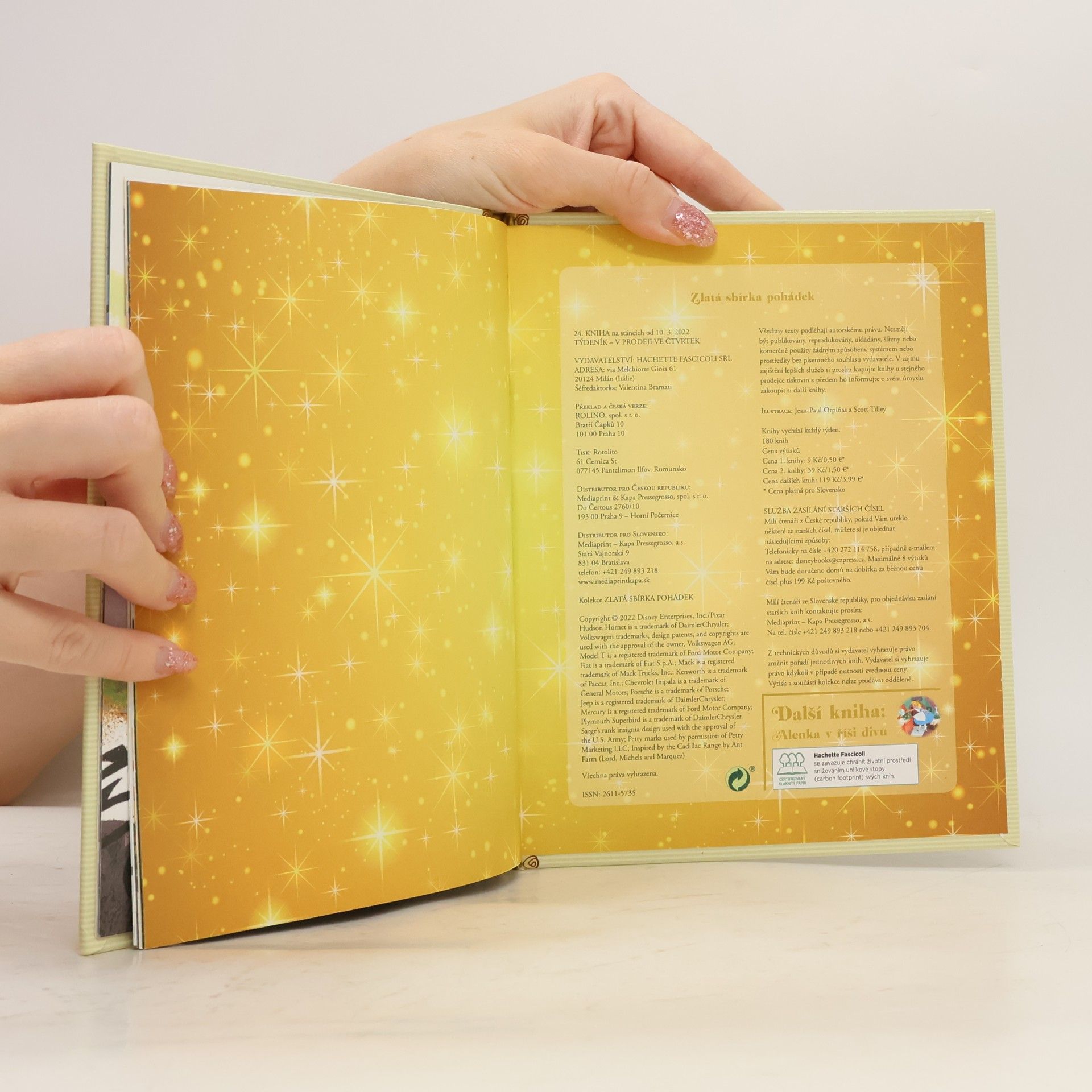 Collectif d'auteurs Zlatá sbírka pohádek 24. Auta