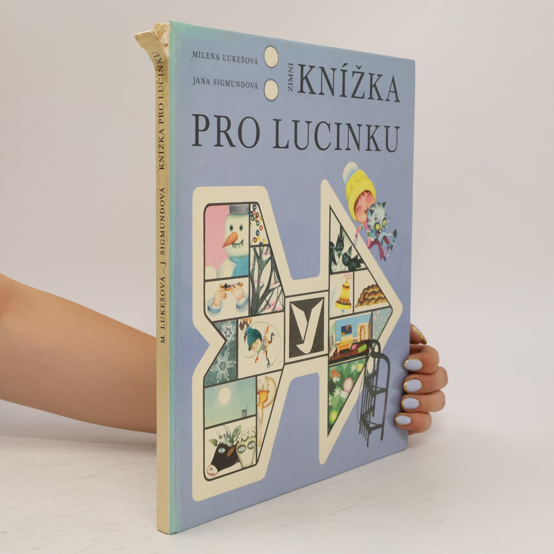 Jana Sigmundová Zimní knížka pro Lucinku
