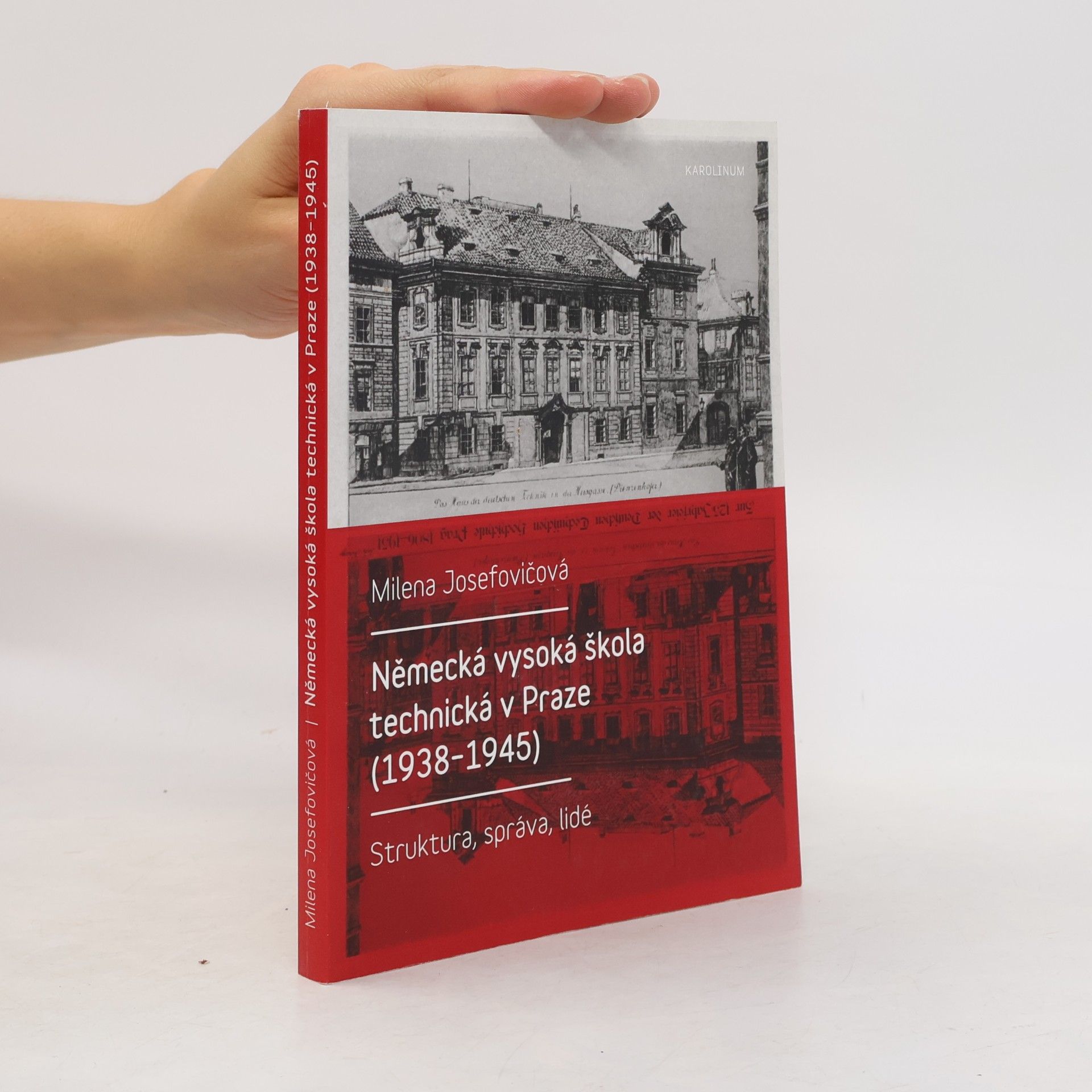 Milena Josefovičová Německá vysoká škola technická v Praze (1938–1945)