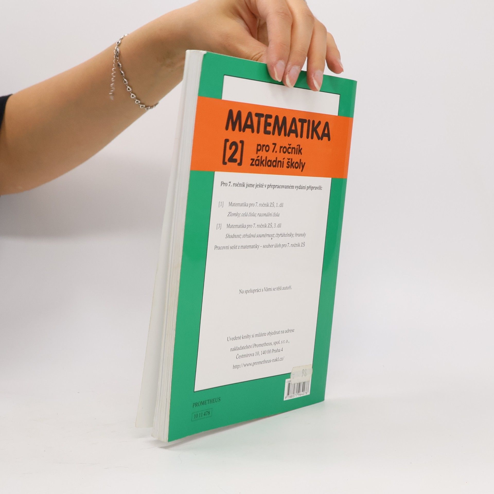 Oldřich Odvárko Matematika pro 7.ročník základní školy 2.díl