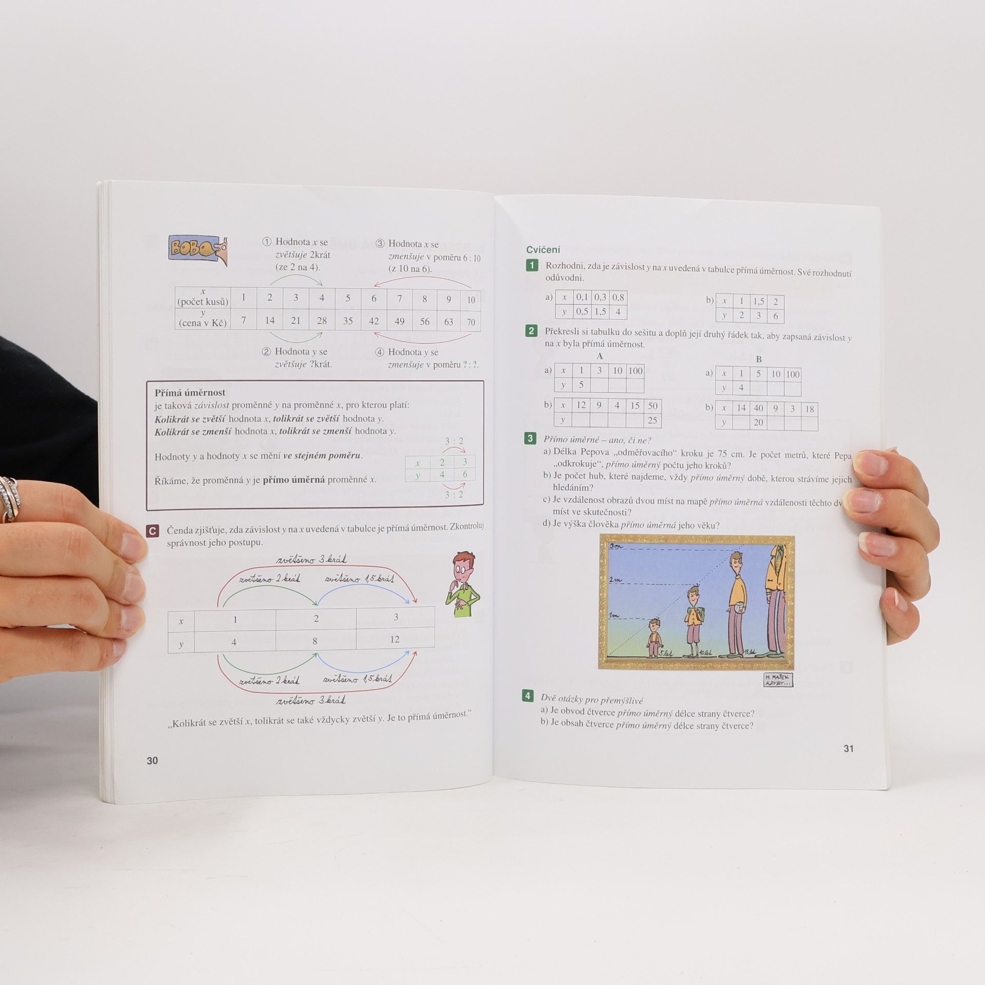 Oldřich Odvárko Matematika pro 7.ročník základní školy 2.díl