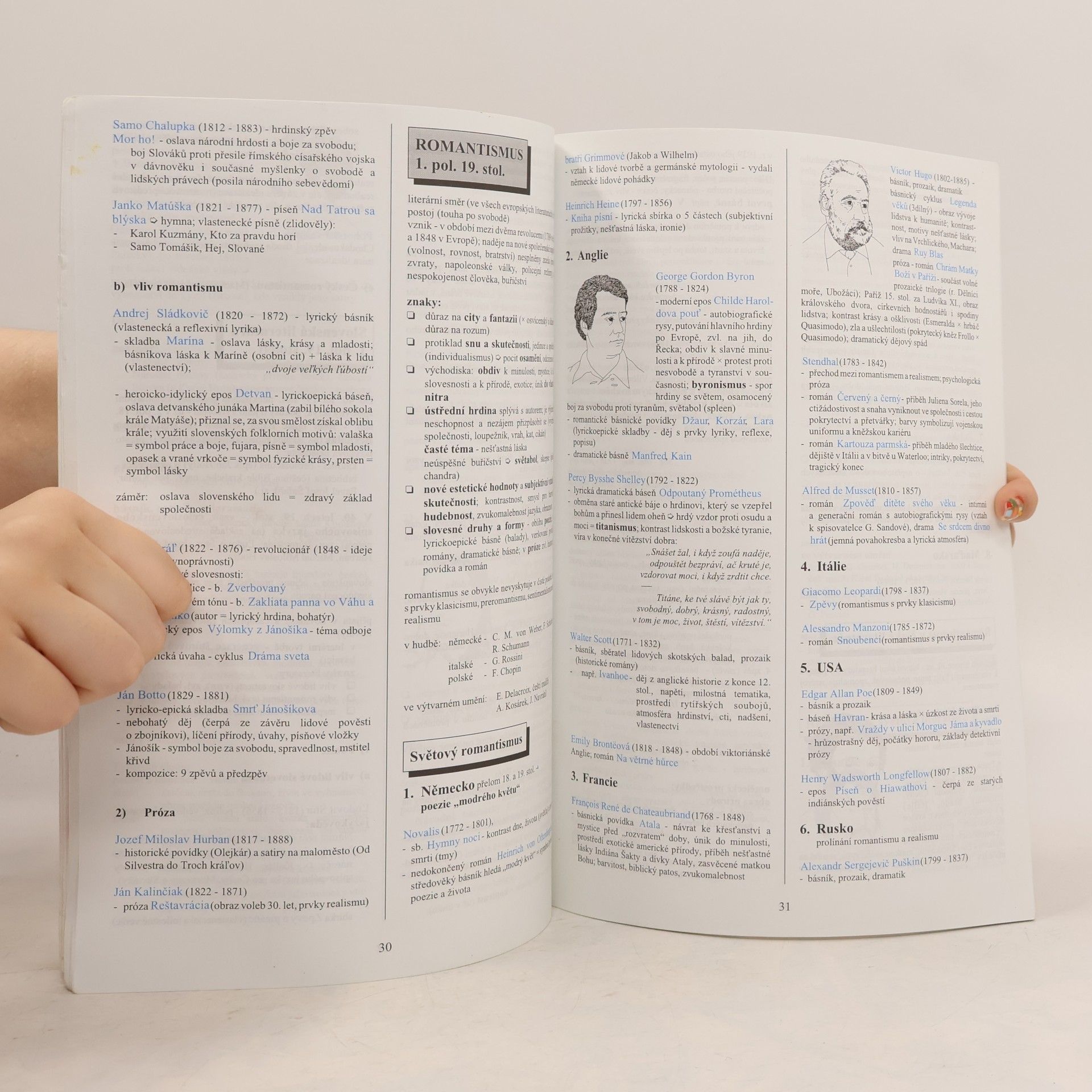 Marie Sochrová Literatura v kostce: Pro střední školy