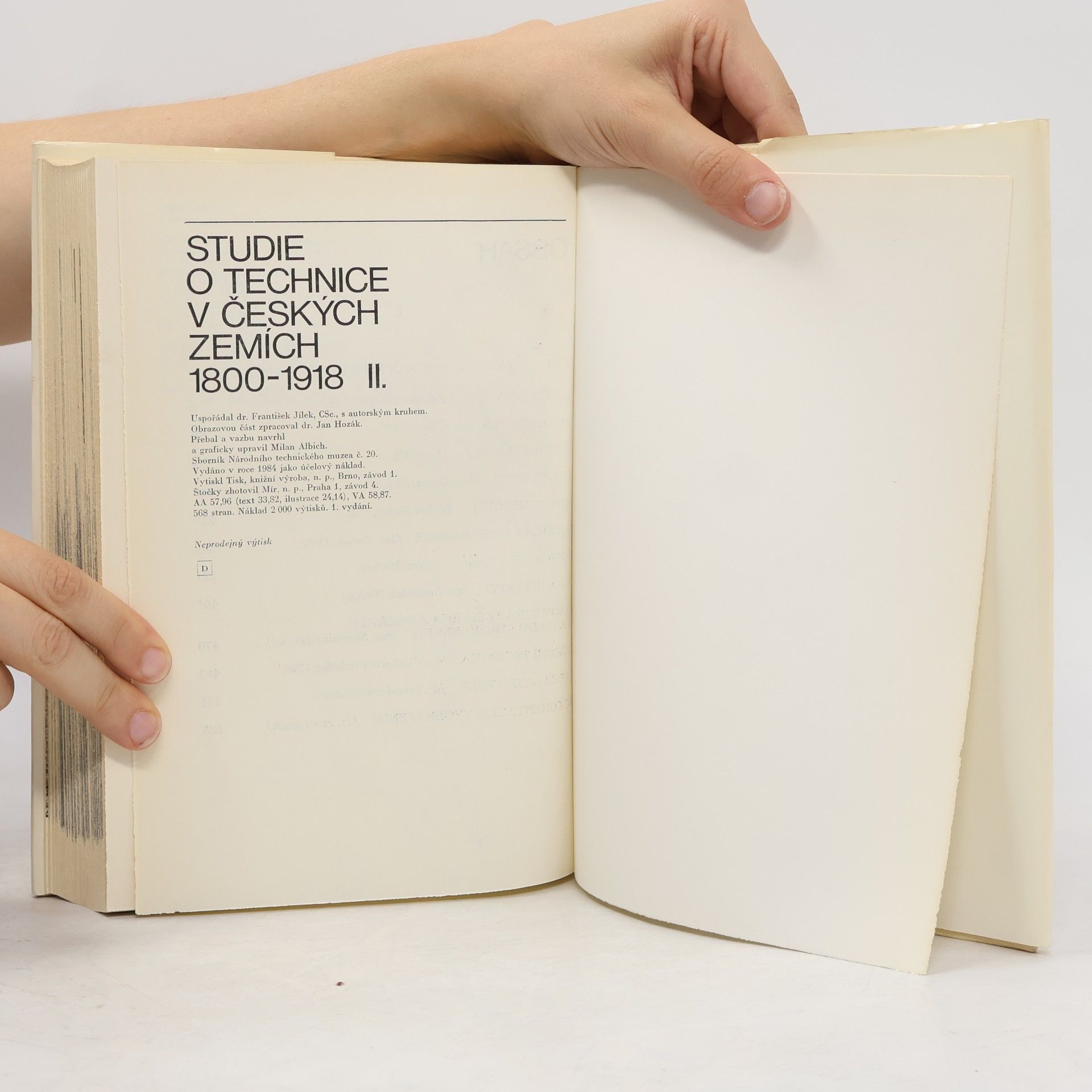 Collectif d'auteurs Studie o technice v českých zemích 1800-1918 II.