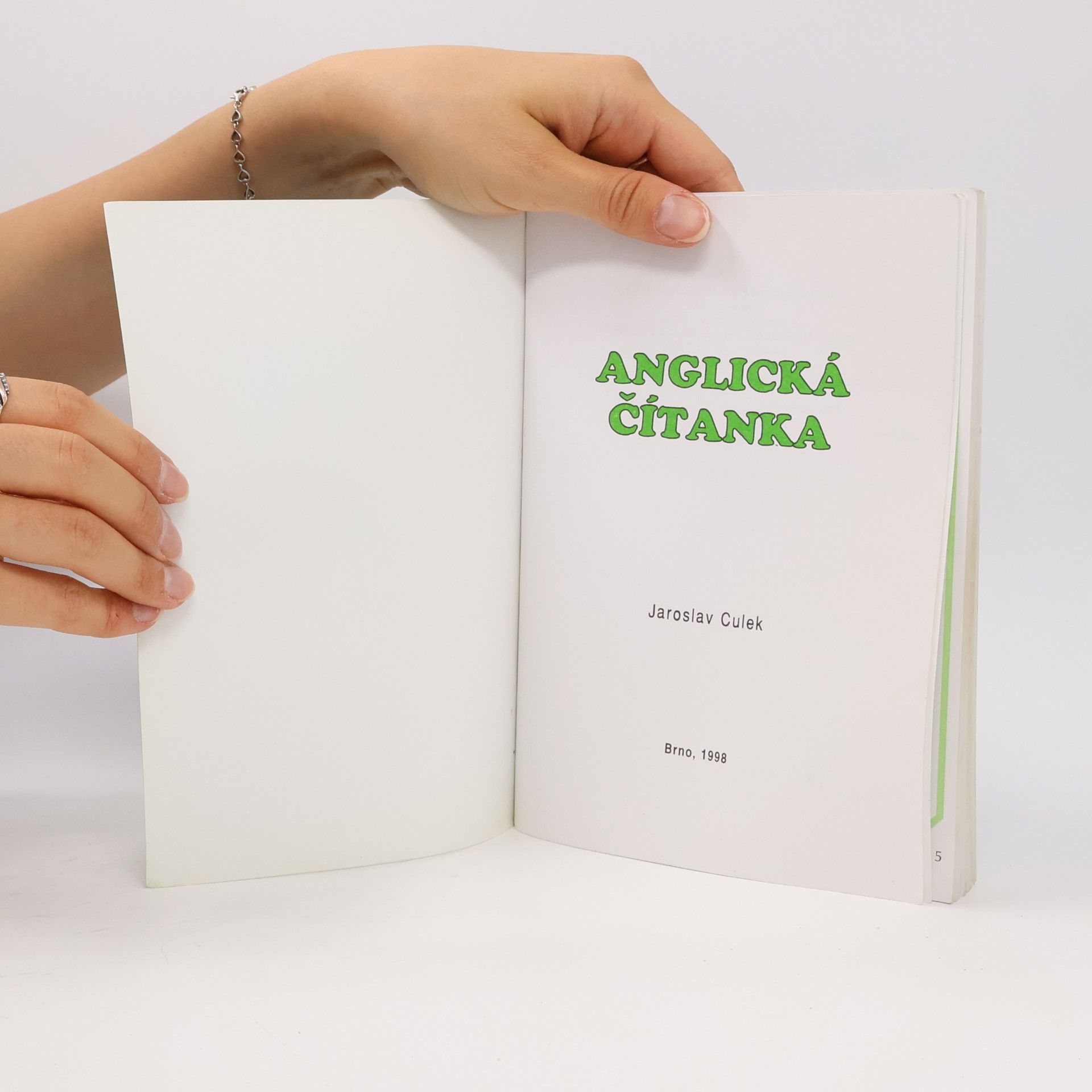 Jaroslav Culek Anglická čítanka