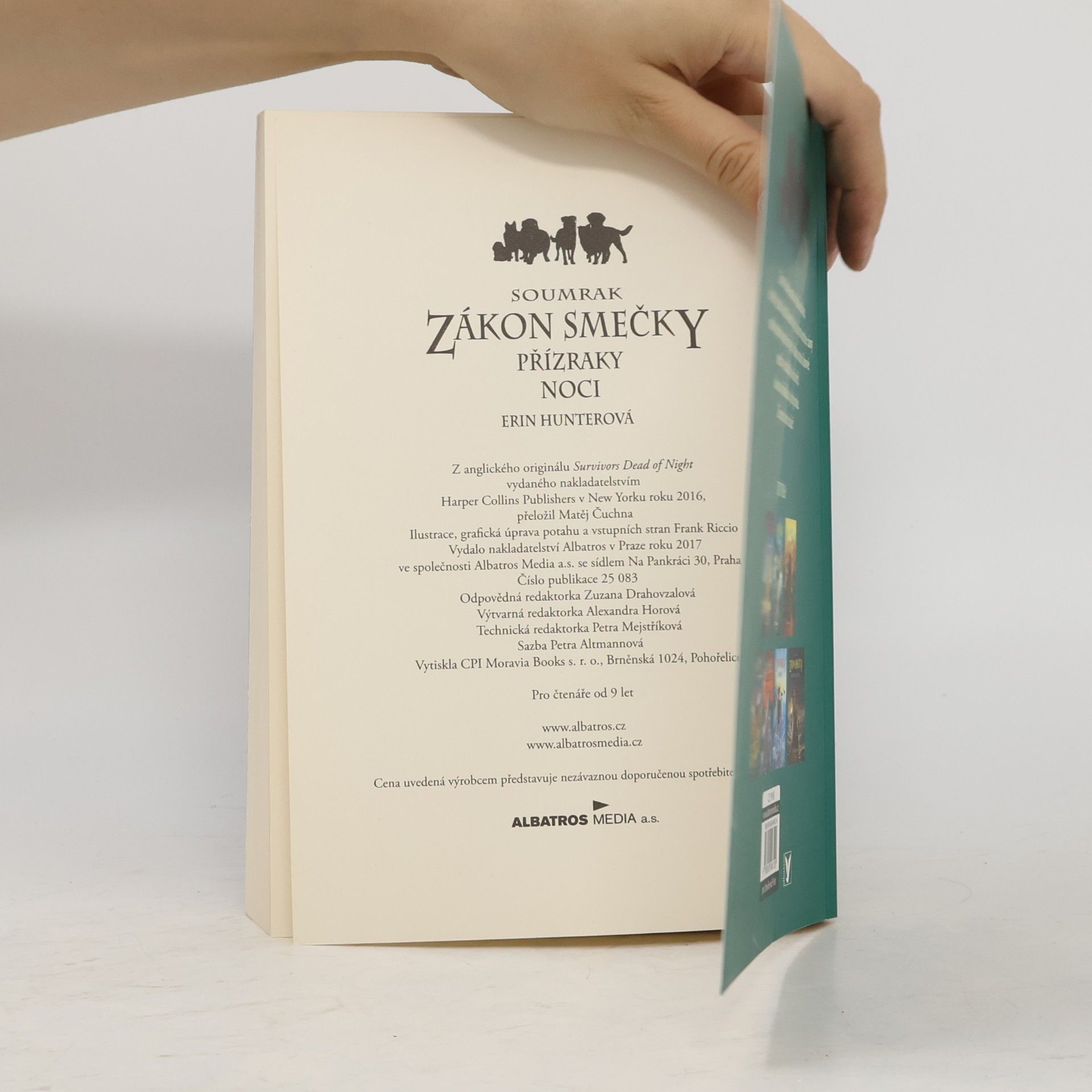 Erin Hunter Soumrak. Zákon smečky 2. Přízraky noci