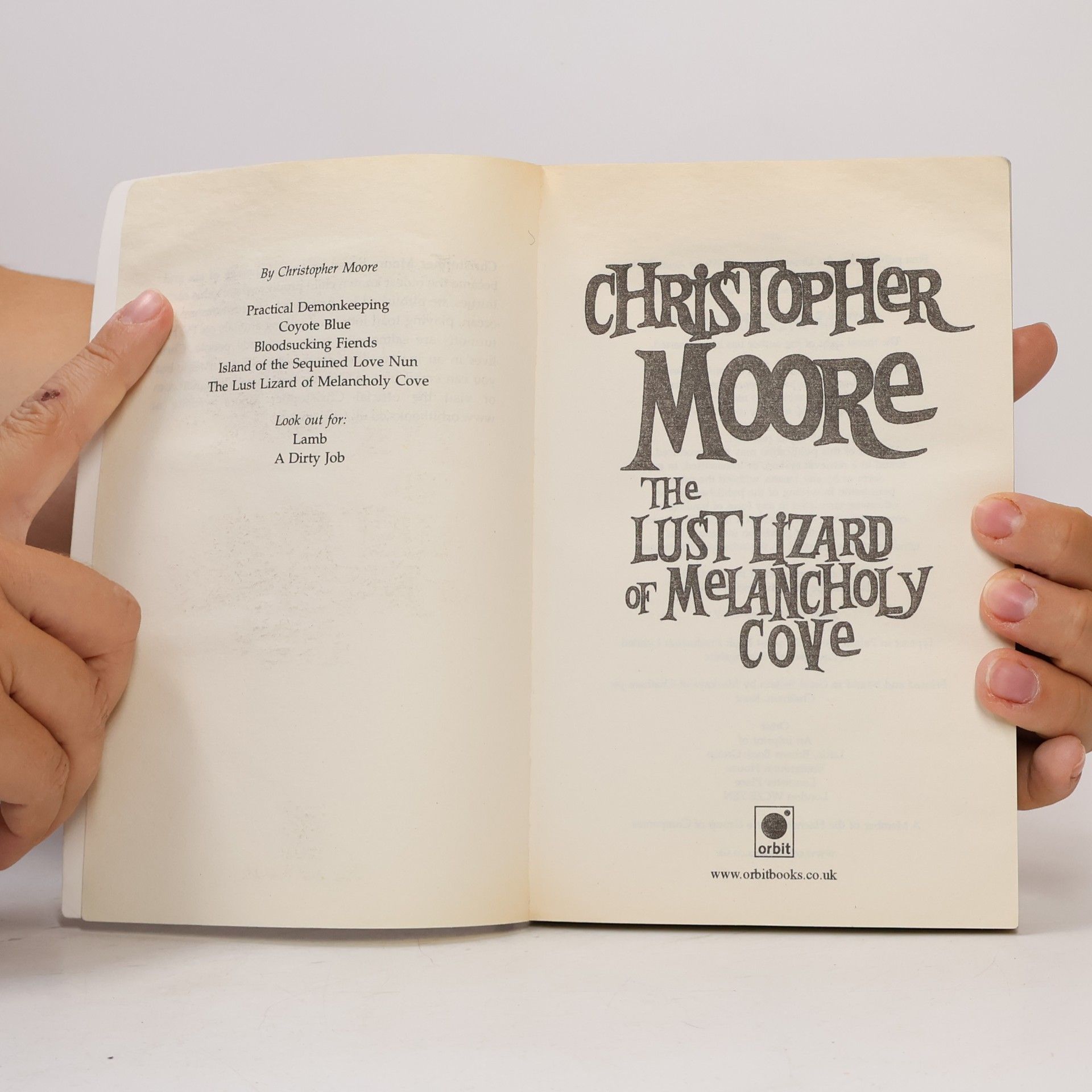 Christopher Moore The Lust Lizard Of Melancholy Cove