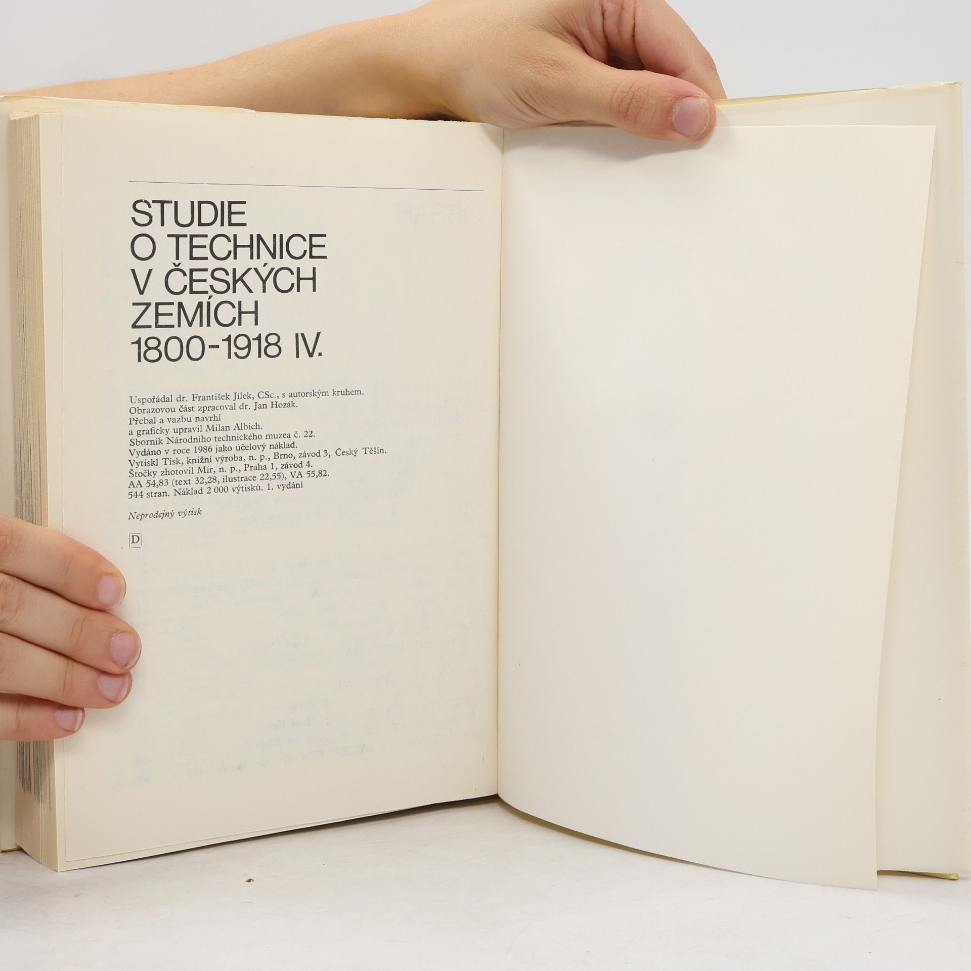 František Jílek Studie o technice v českých zemích 1800-1918 IV.